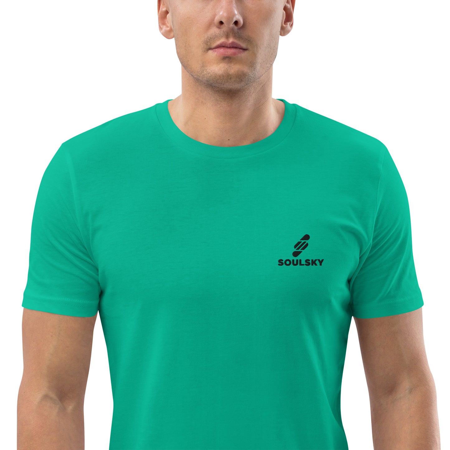 SOULSKY Logo Unisex Crewneck T-shirt - Lucky Green