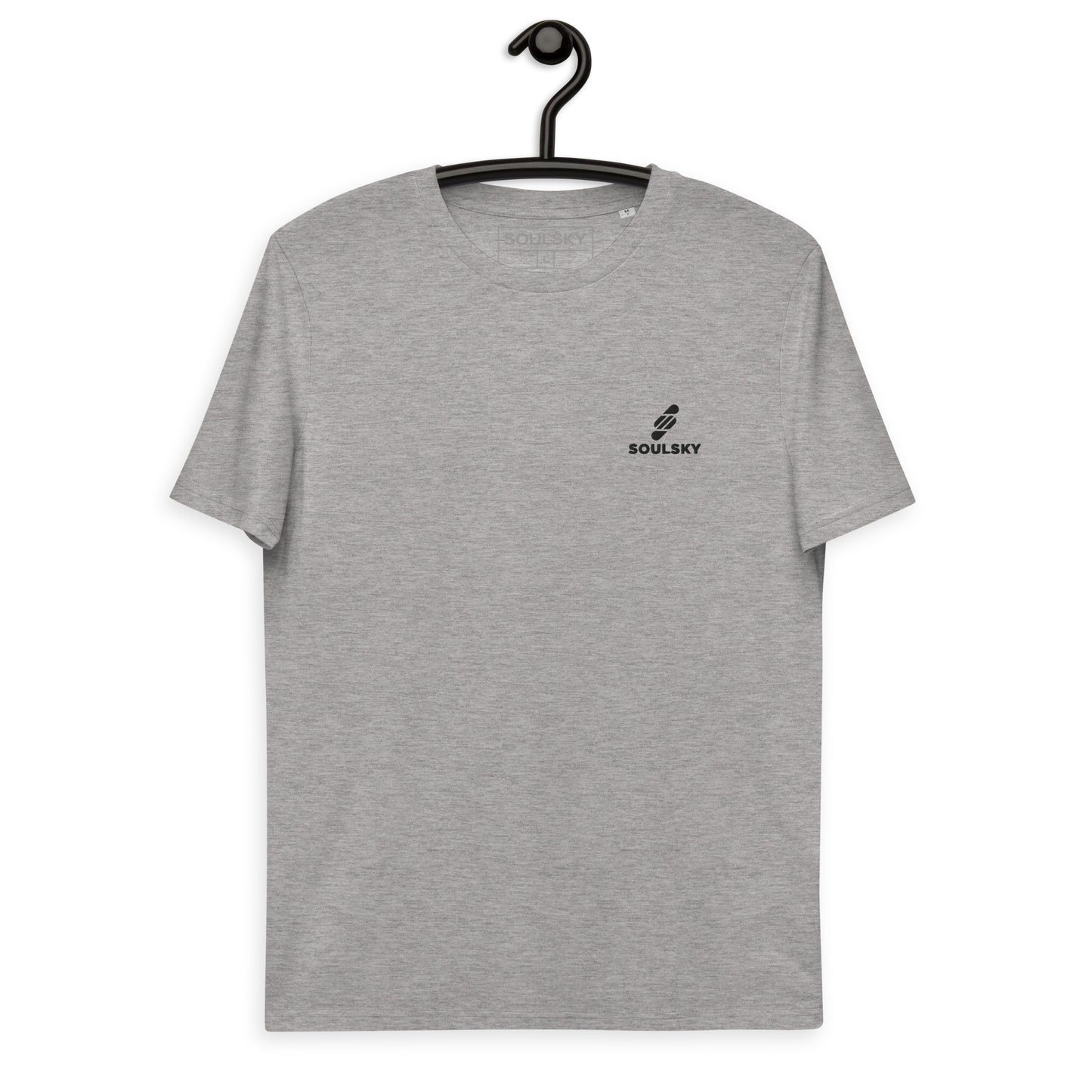 SOULSKY Logo Unisex Crewneck T-shirt - Light Heather Gray