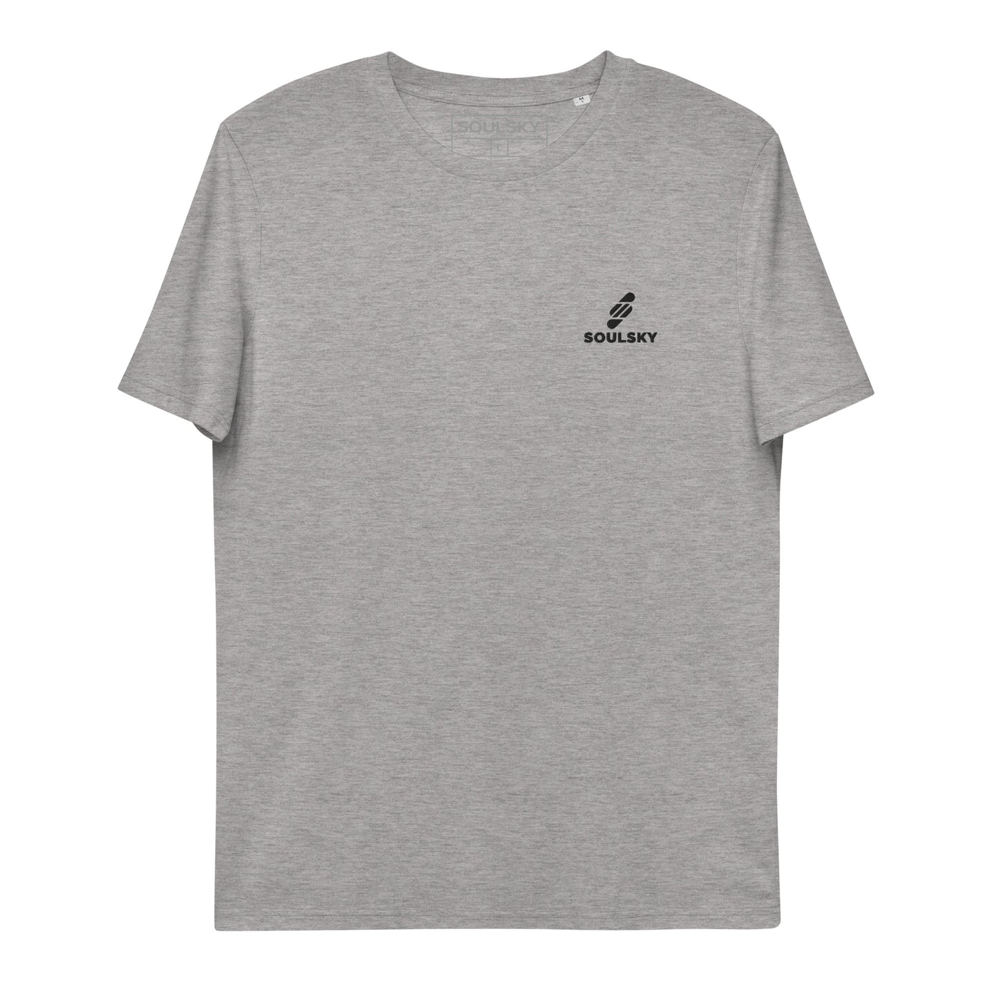 SOULSKY Logo Unisex Crewneck T-shirt - Light Heather Gray