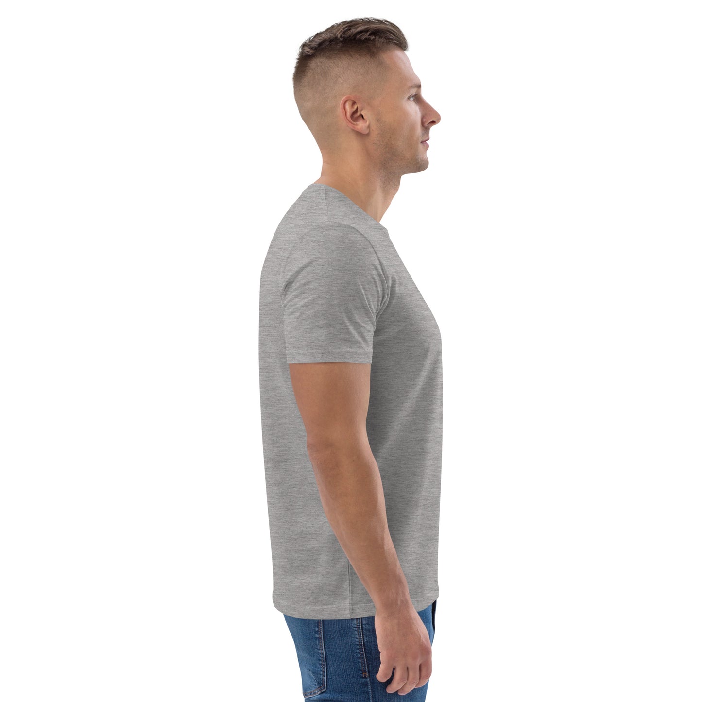 SOULSKY Logo Unisex Crewneck T-shirt - Light Heather Gray