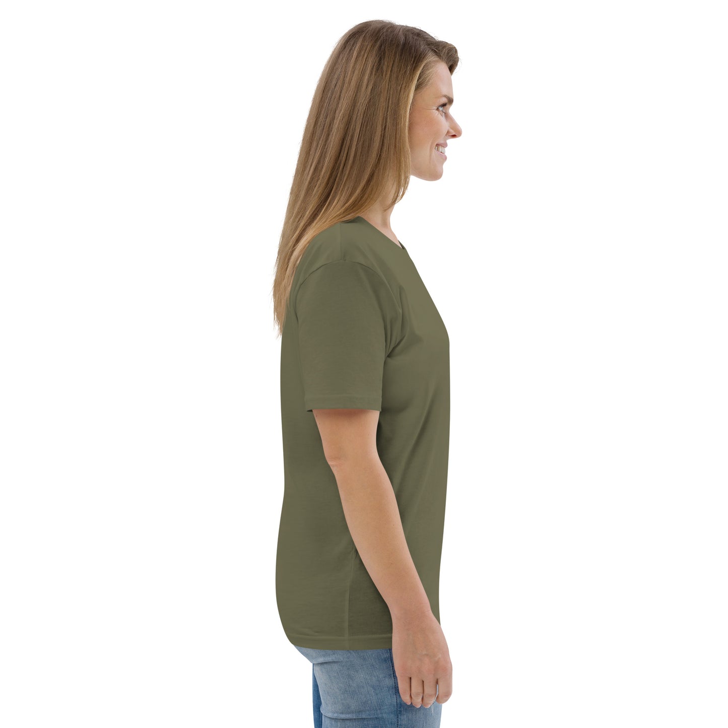 SOULSKY Logo Unisex Crewneck T-shirt - Olive Green