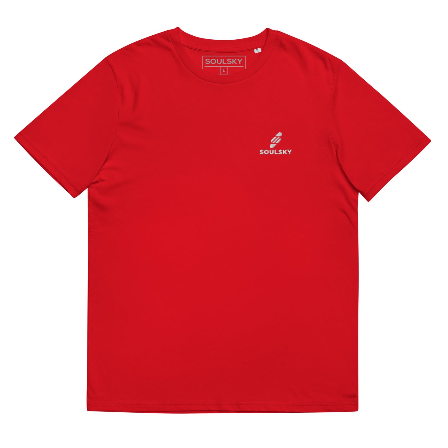 SOULSKY Logo Unisex Crewneck T-shirt - Red
