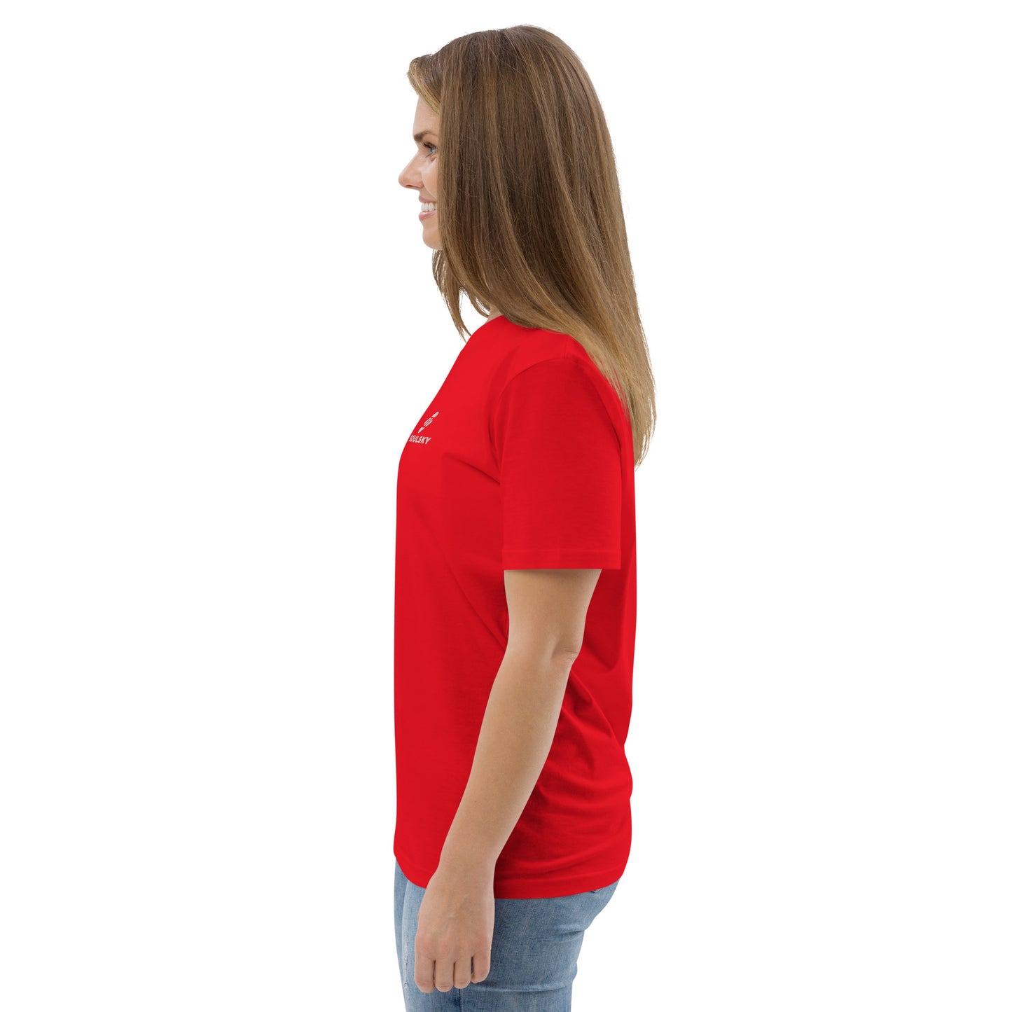 SOULSKY Logo Unisex Crewneck T-shirt - Red