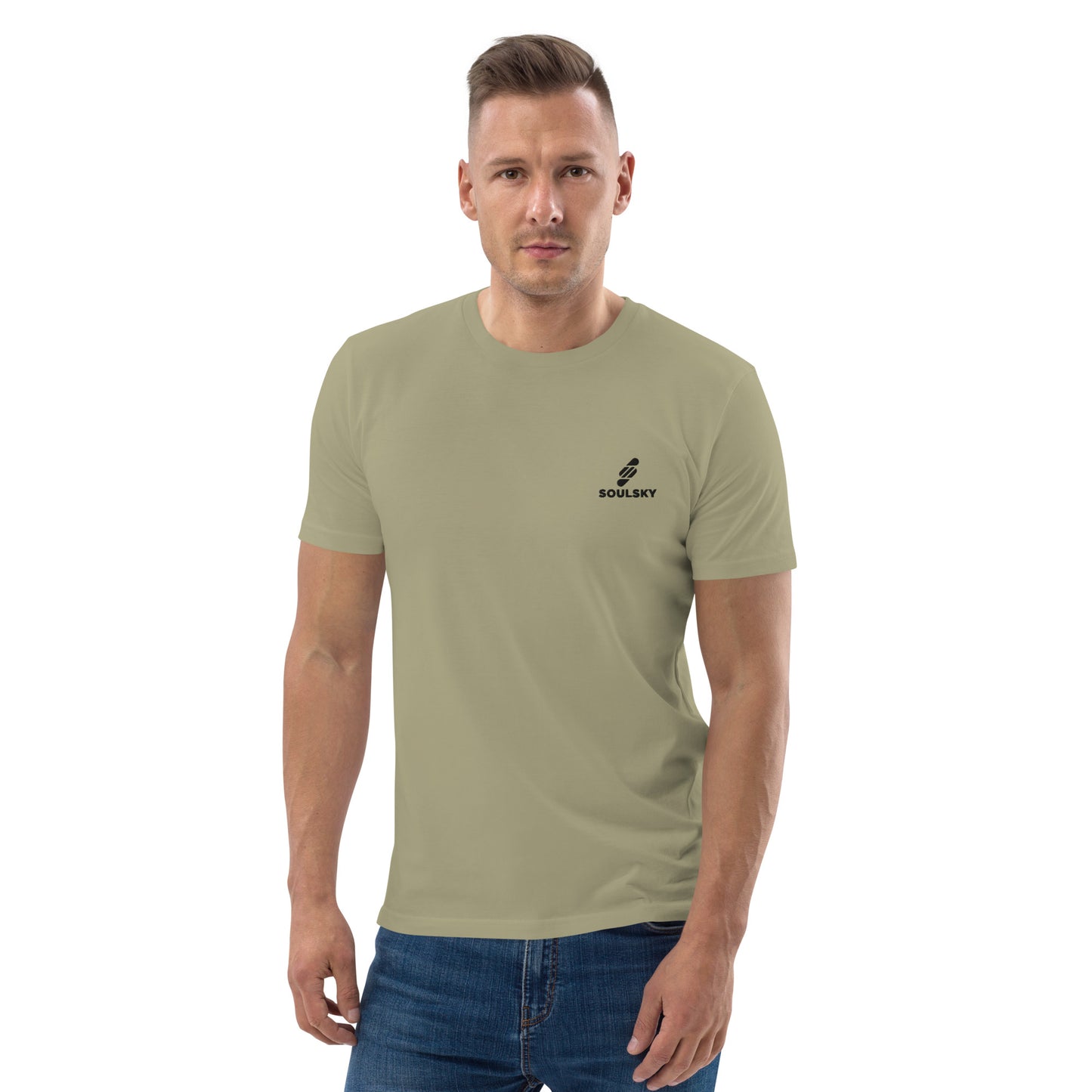 SOULSKY Logo Unisex Crewneck T-shirt - Sage