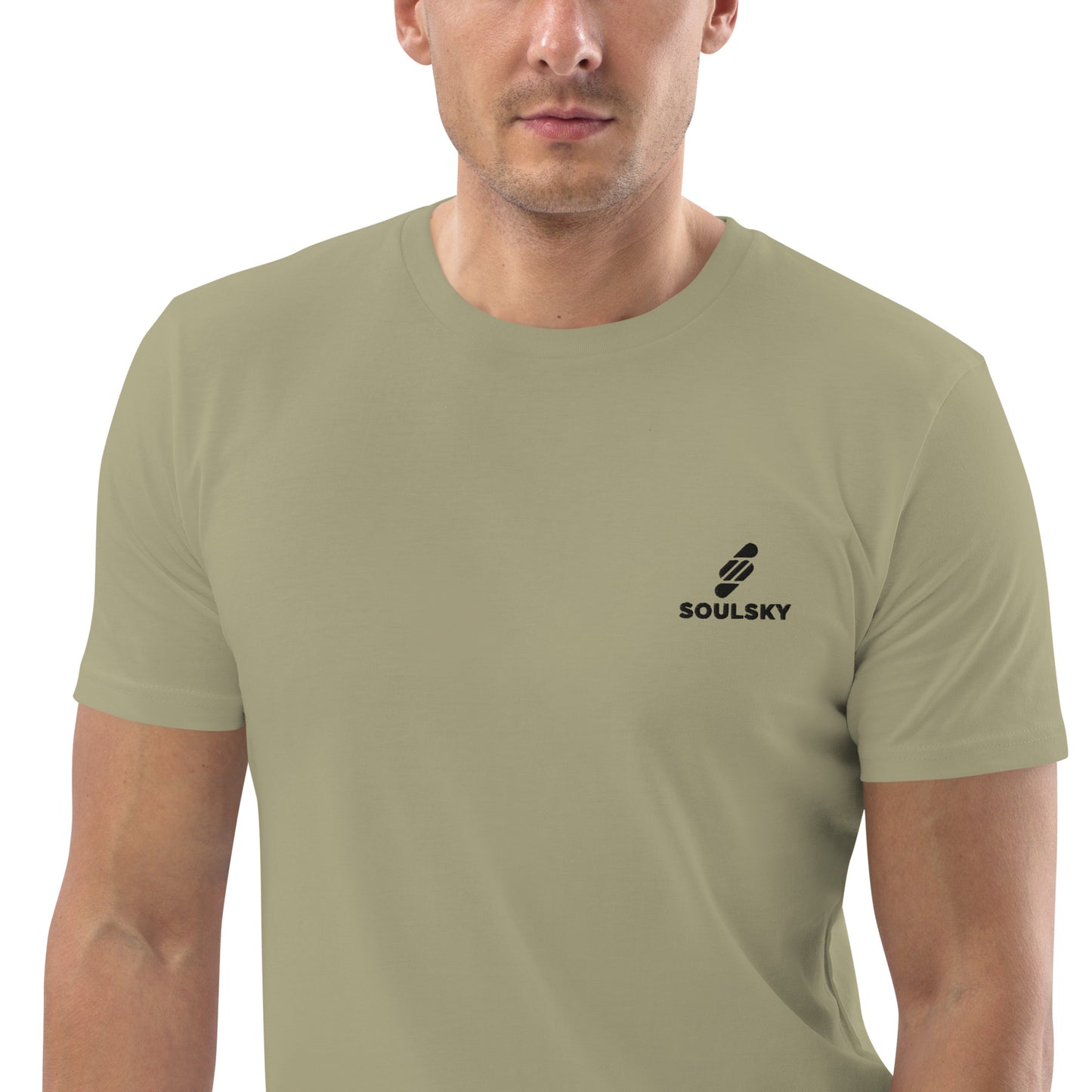 SOULSKY Logo Unisex Crewneck T-shirt - Sage