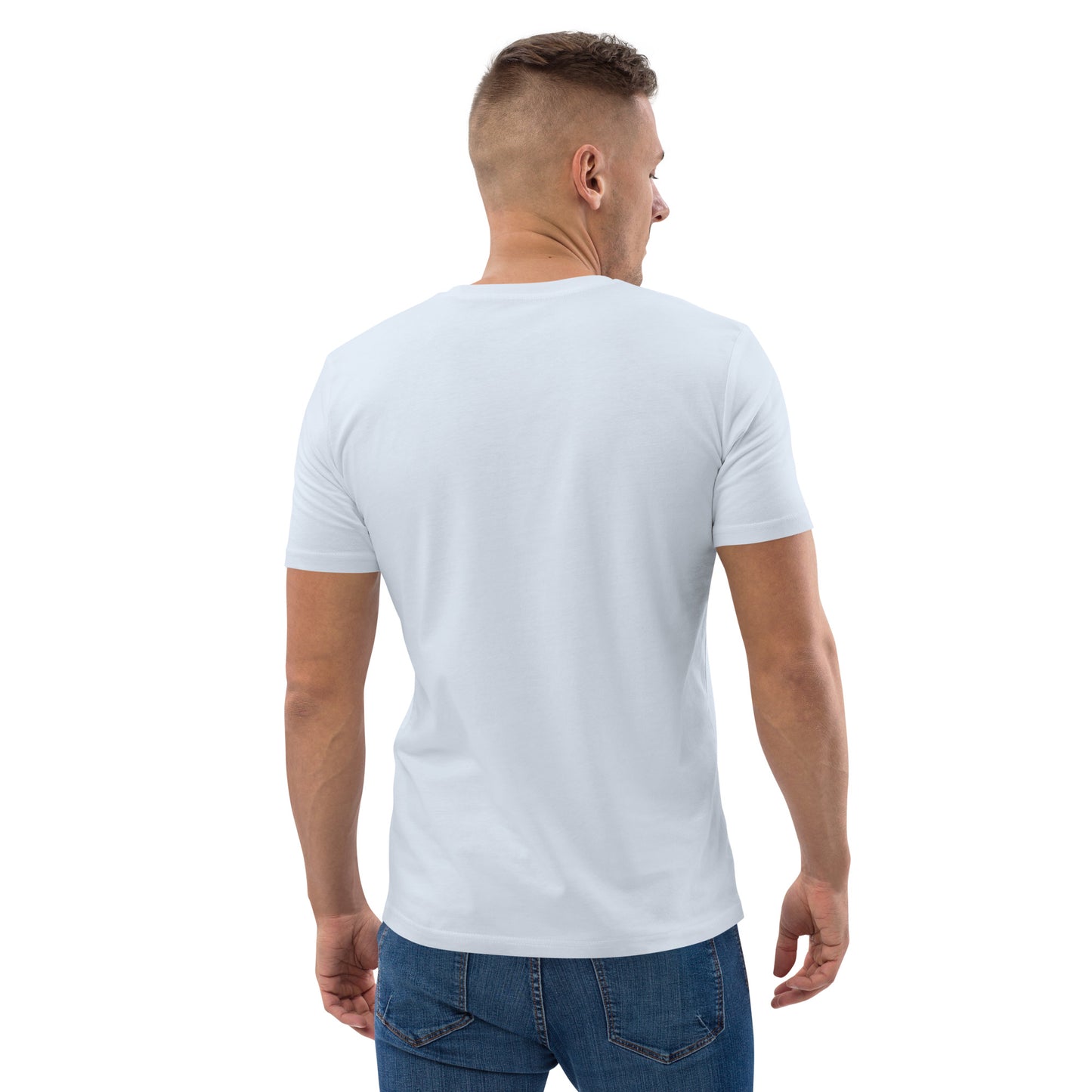 SOULSKY Logo Unisex Crewneck T-shirt - Light Blue