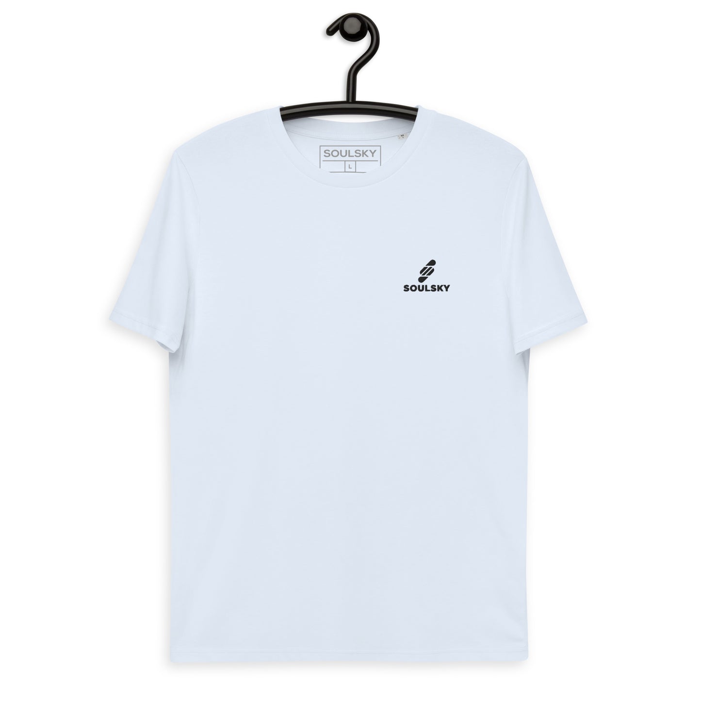 SOULSKY Logo Unisex Crewneck T-shirt - Light Blue