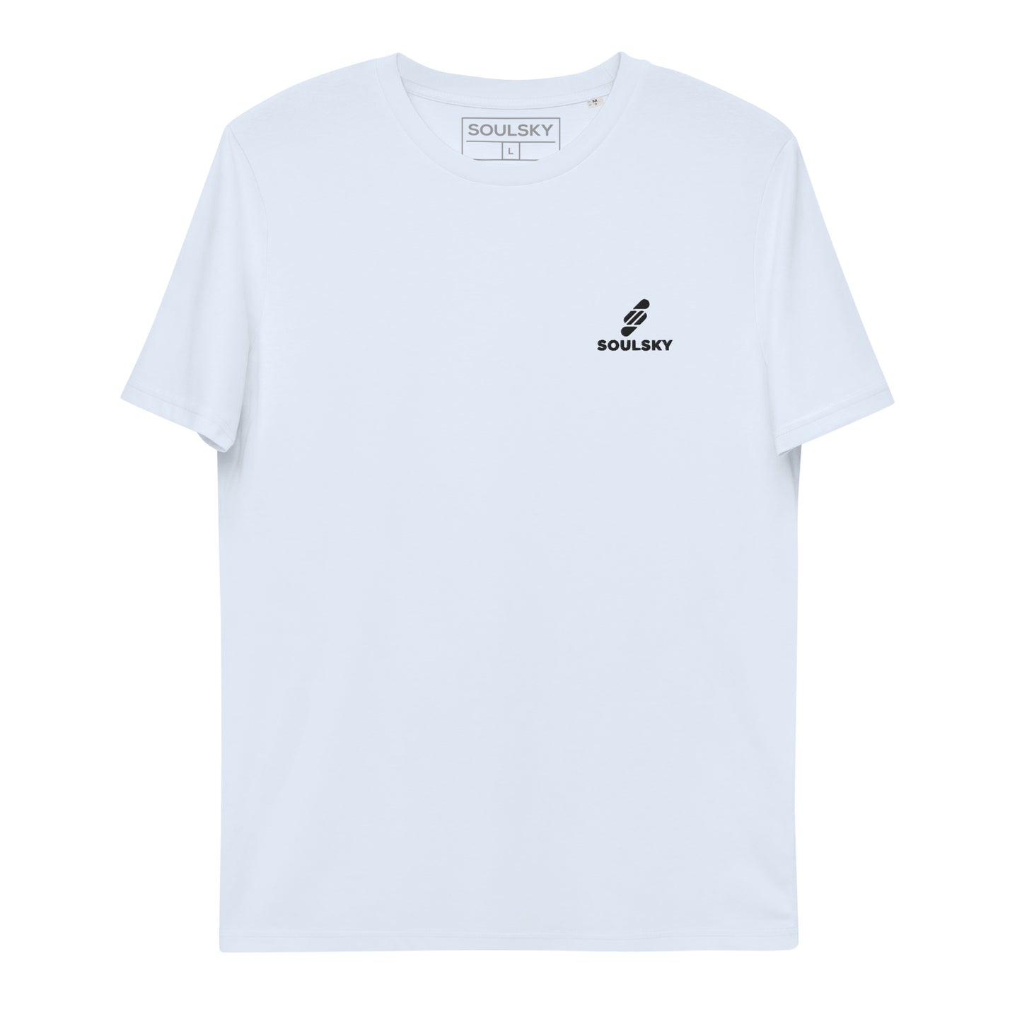 SOULSKY Logo Unisex Crewneck T-shirt - Light Blue