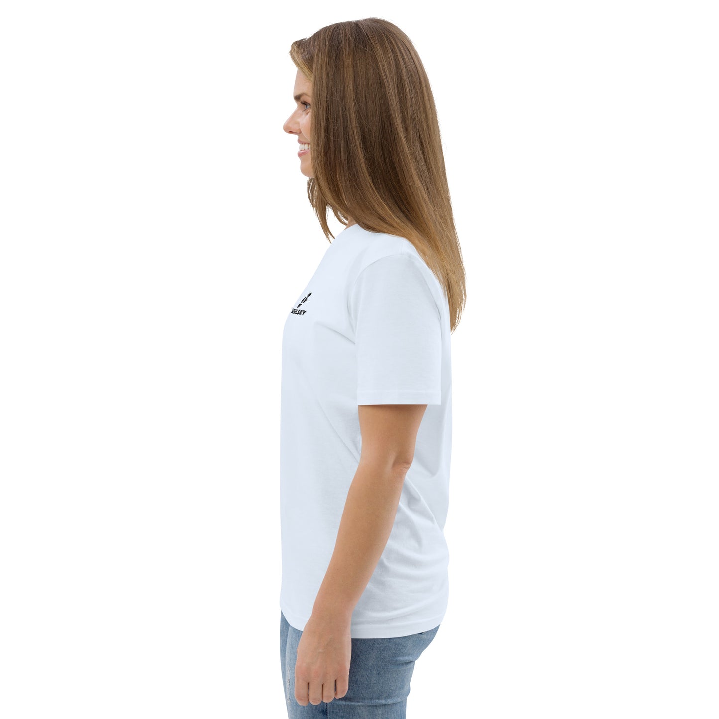 SOULSKY Logo Unisex Crewneck T-shirt - Light Blue