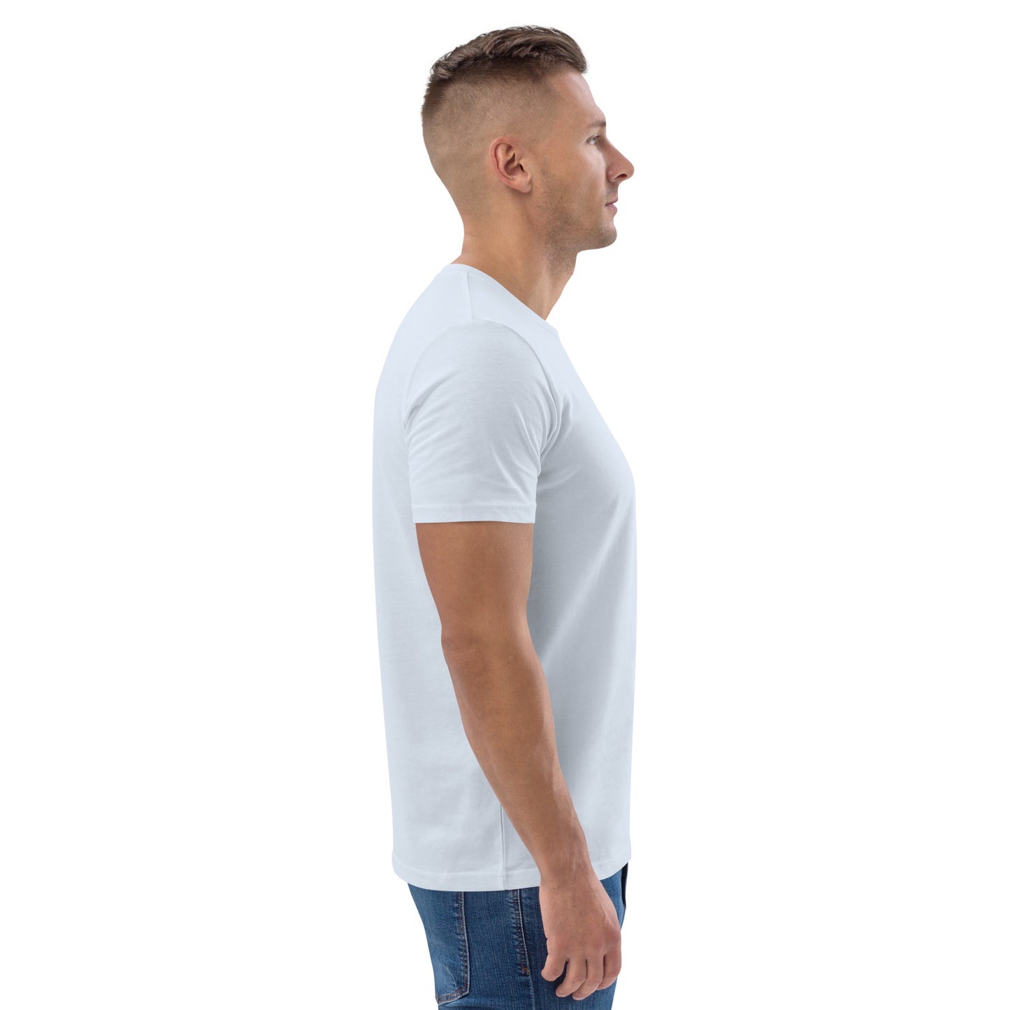 SOULSKY Logo Unisex Crewneck T-shirt - Light Blue