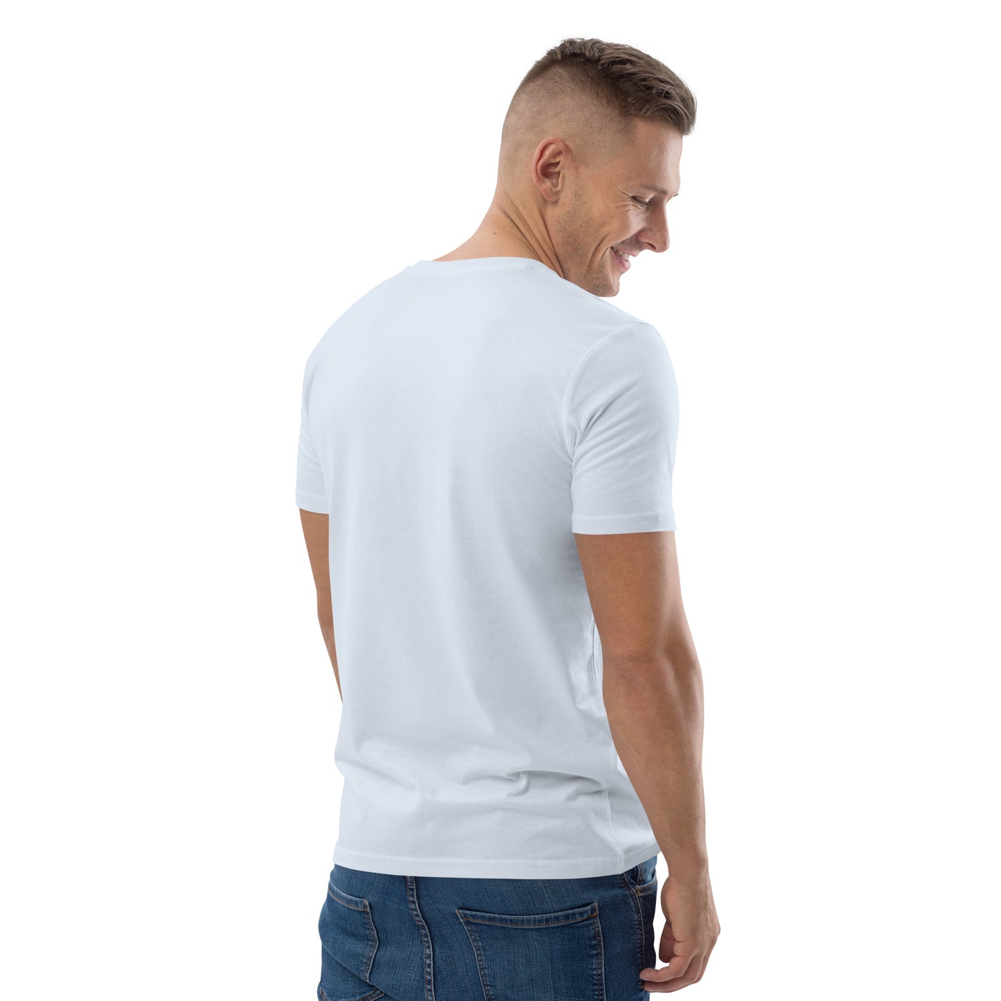 SOULSKY Logo Unisex Crewneck T-shirt - Light Blue