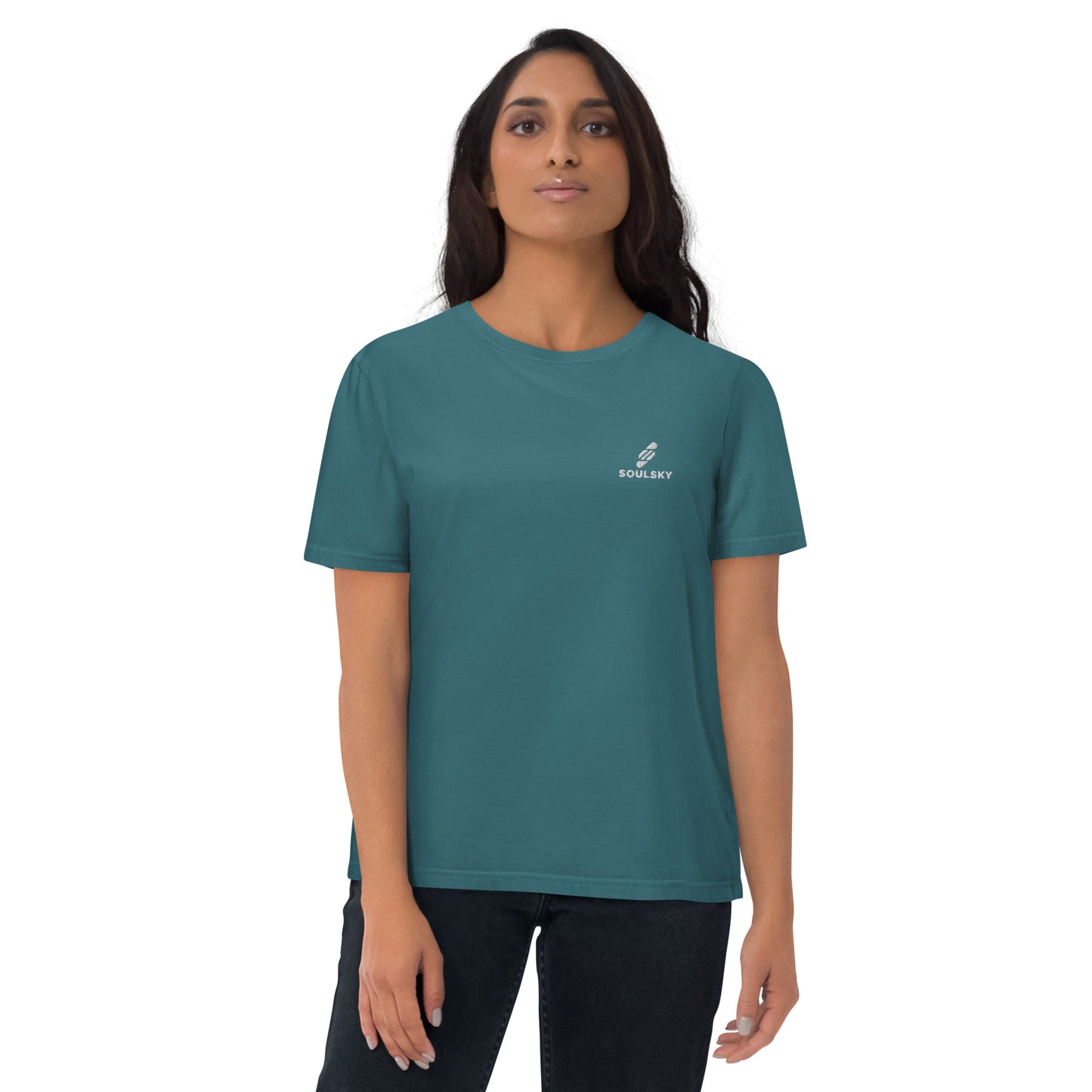 SOULSKY Logo Unisex Crewneck T-shirt - Teal