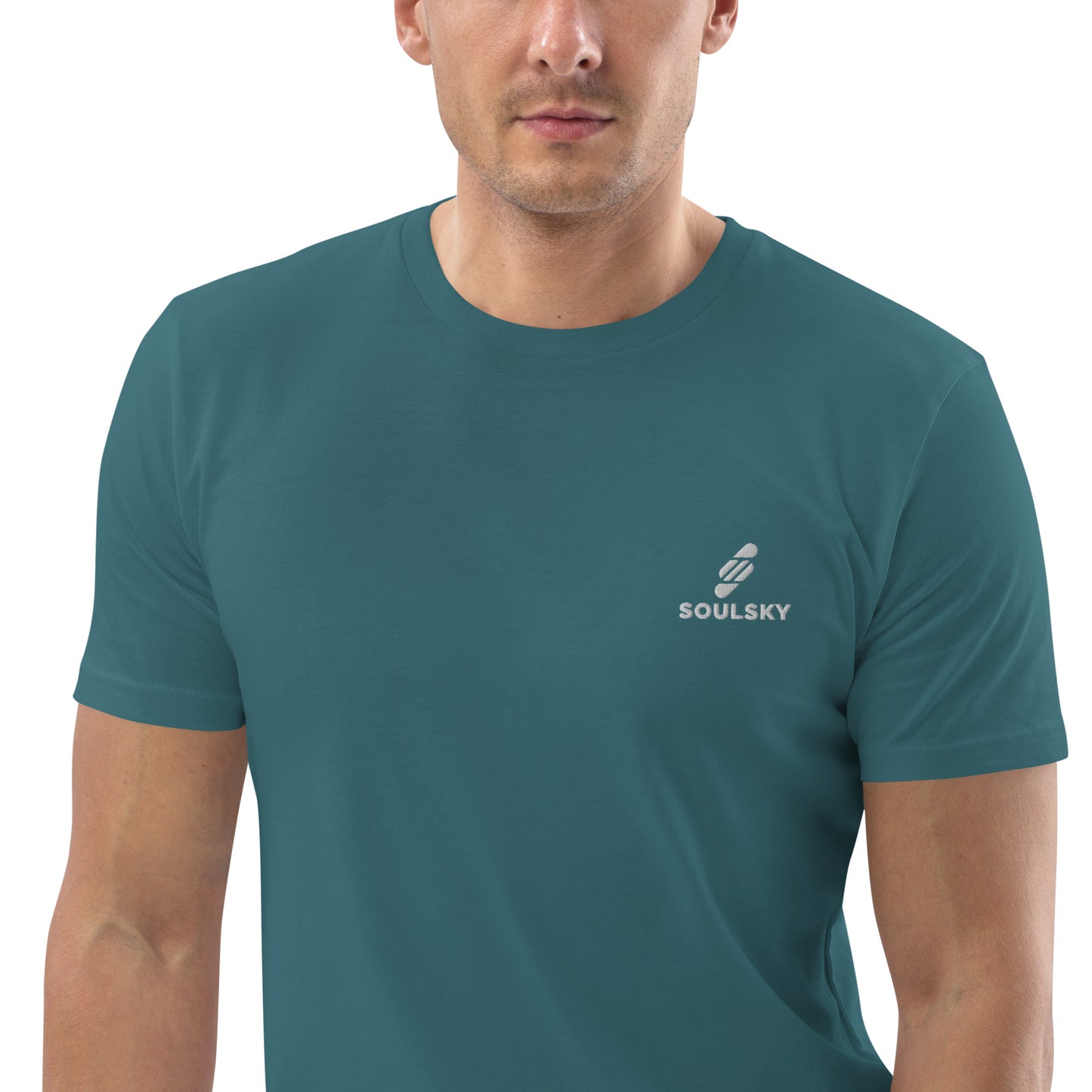 SOULSKY Logo Unisex Crewneck T-shirt - Teal