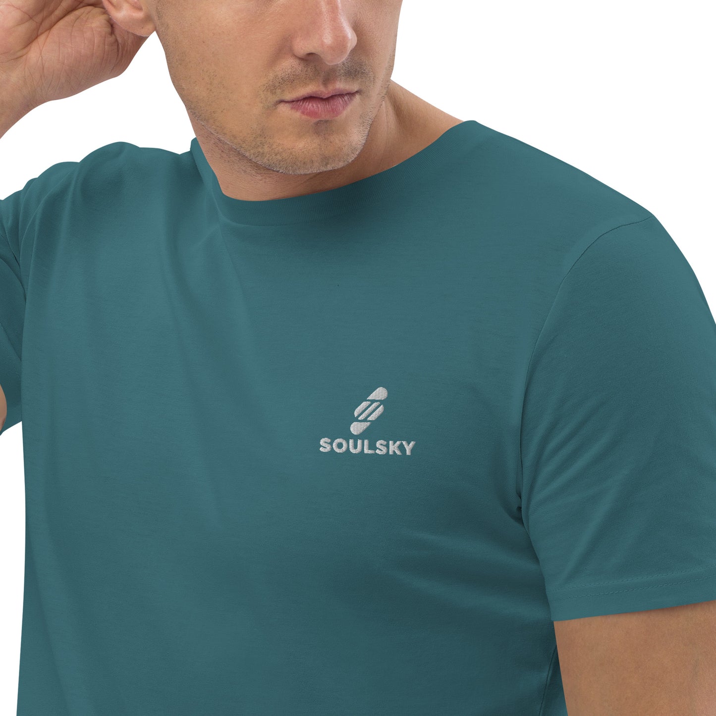 SOULSKY Logo Unisex Crewneck T-shirt - Teal