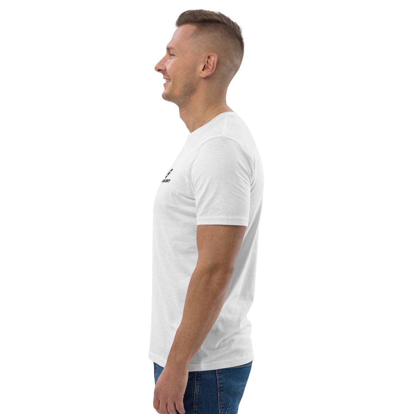 SOULSKY Logo Unisex Crewneck T-shirt - White