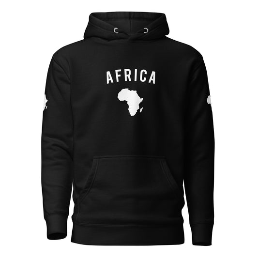 TEAM AFRICA Hoodie (Black) - SOULSKY