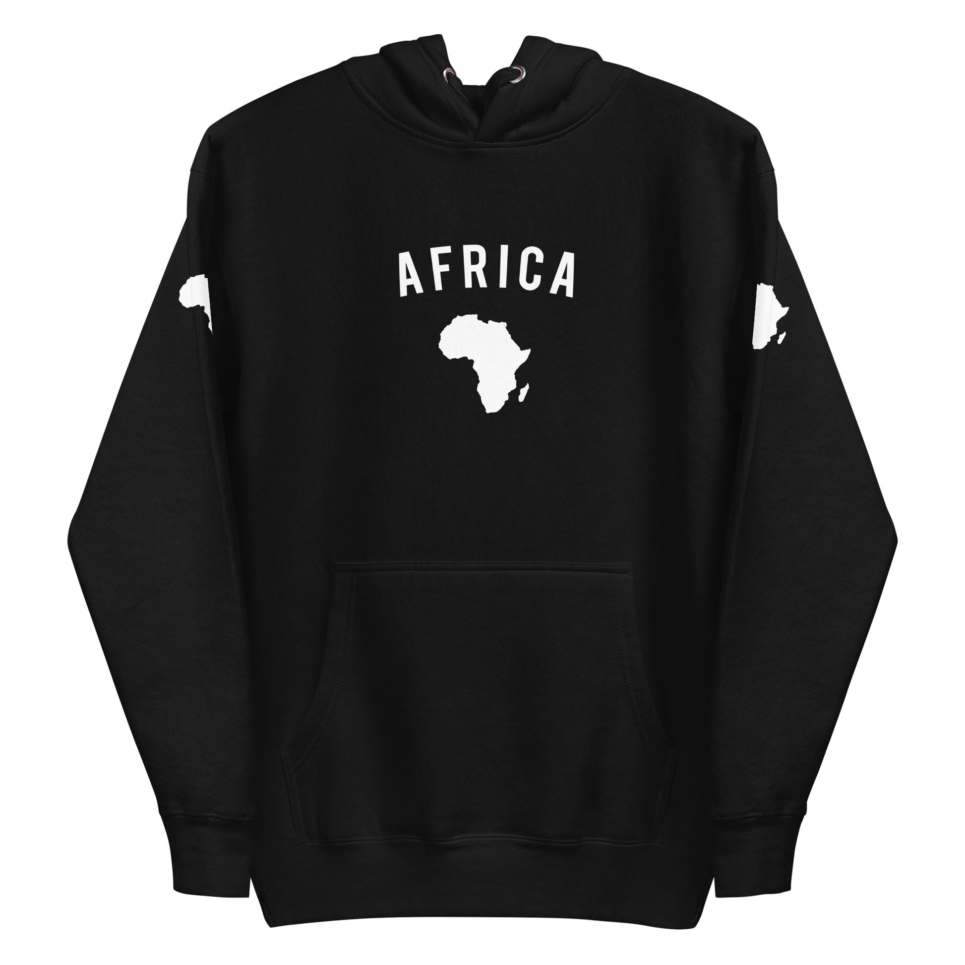 TEAM AFRICA Hoodie (Black) - SOULSKY
