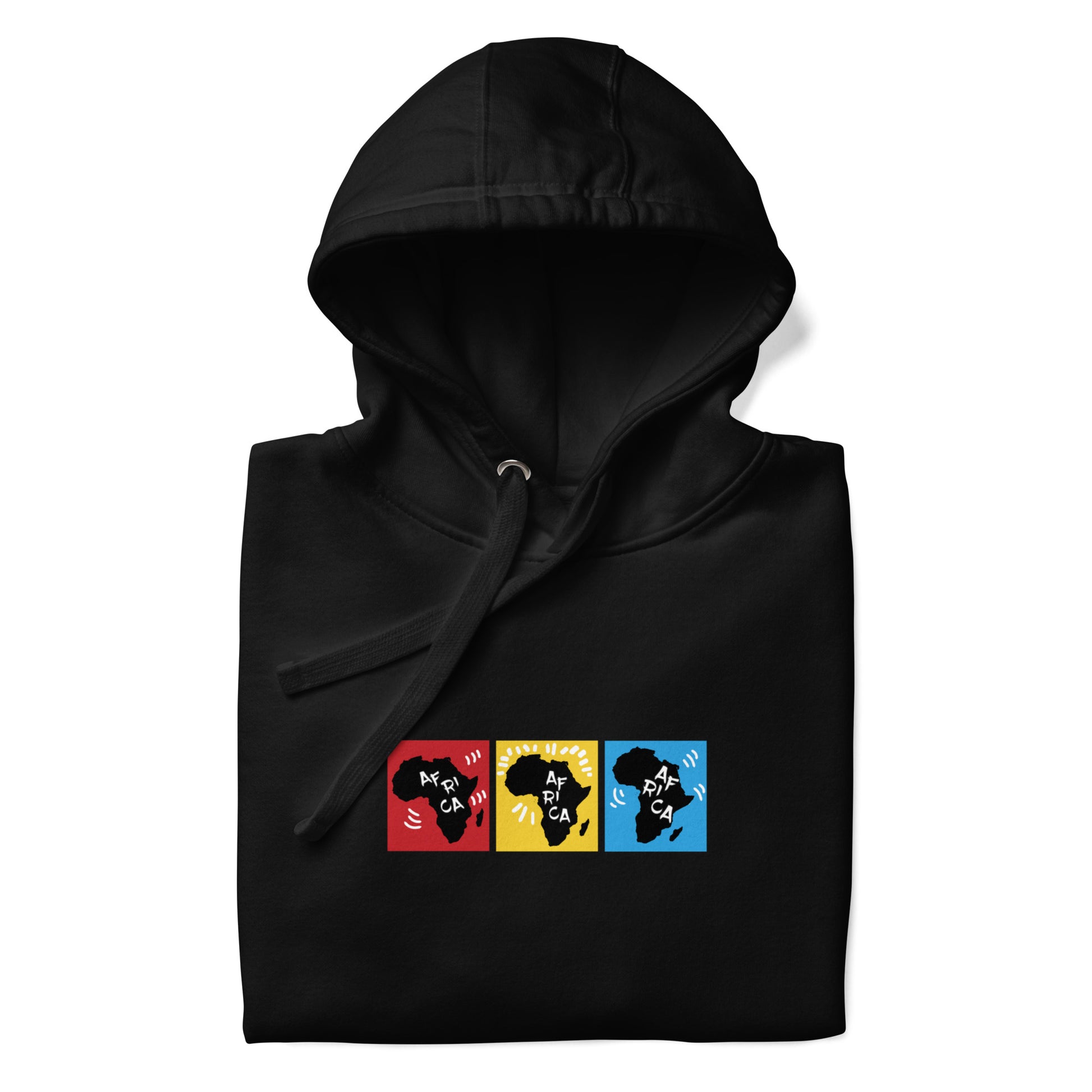 AFRICA PRIMARY Hoodie (Black) - SOULSKY