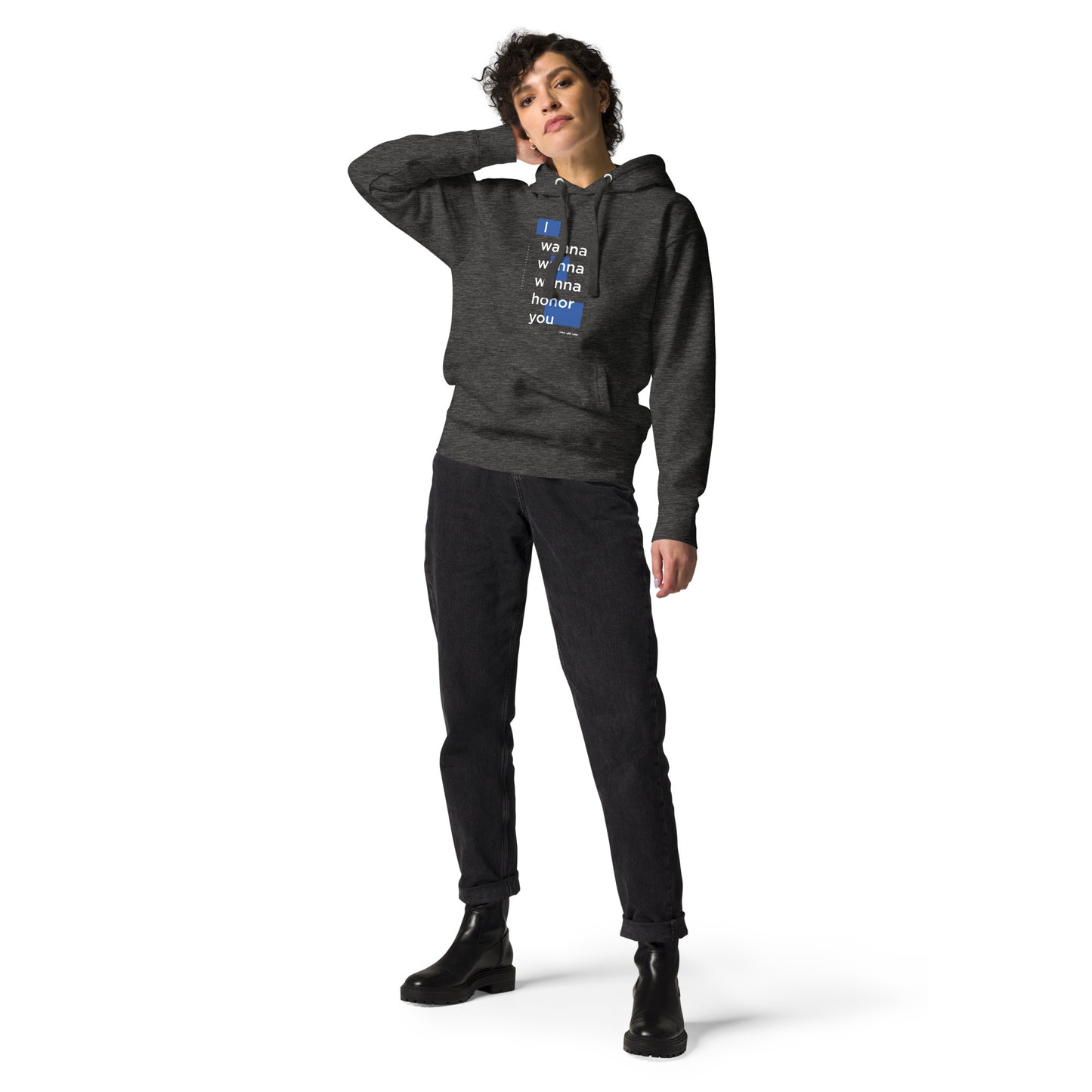 HONORABLE Hoodie (Charcoal Heather)