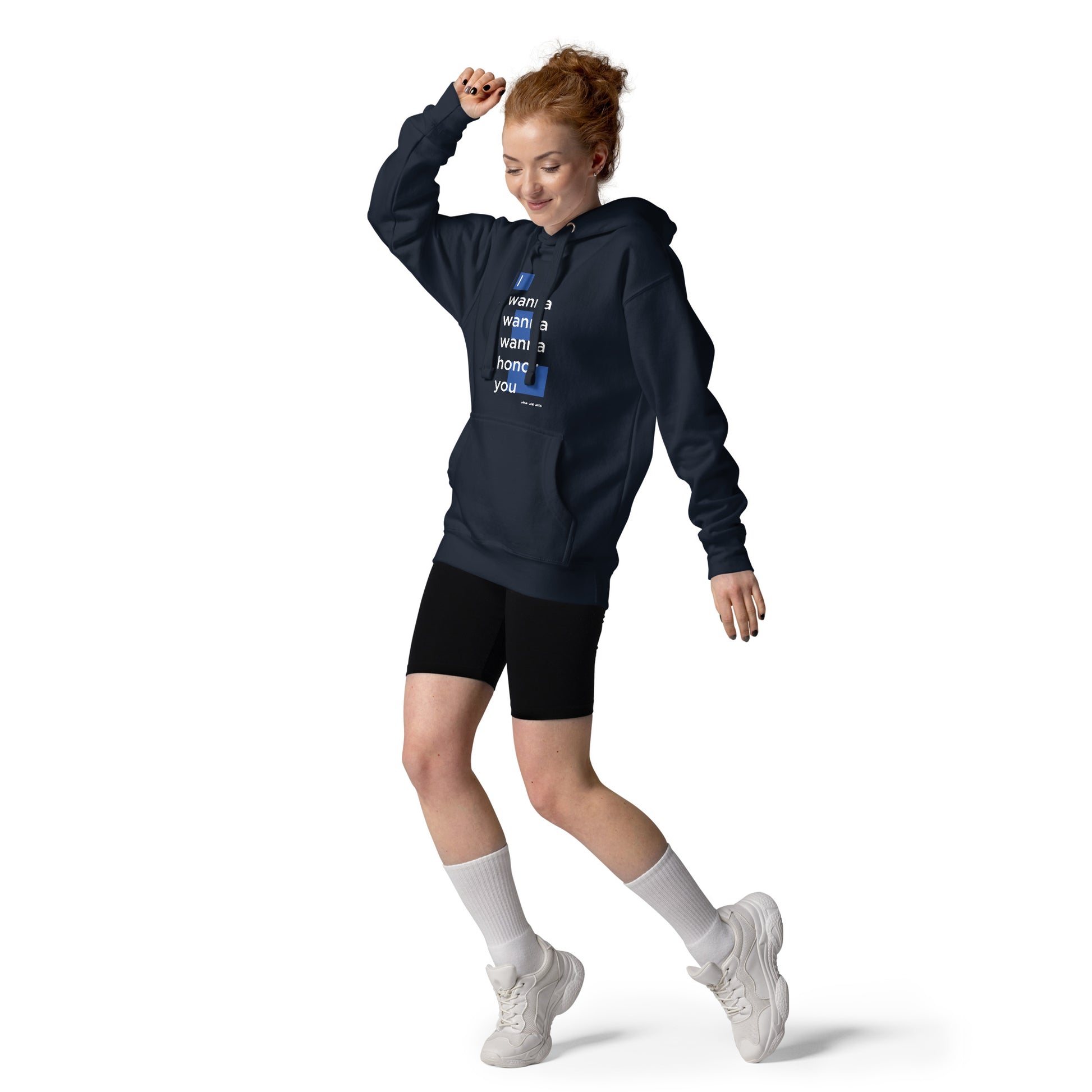 HONORABLE Hoodie (Navy Blue) - SOULSKY