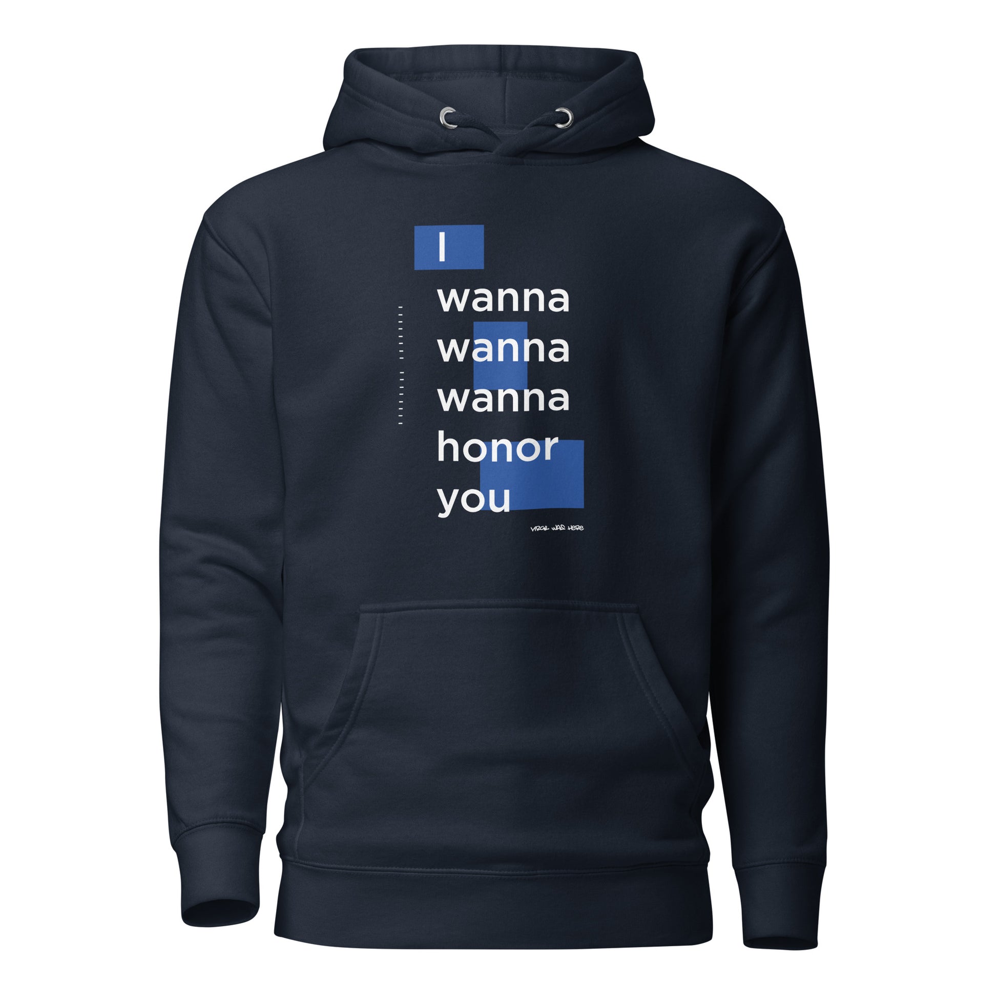 HONORABLE Hoodie (Navy Blue) - SOULSKY