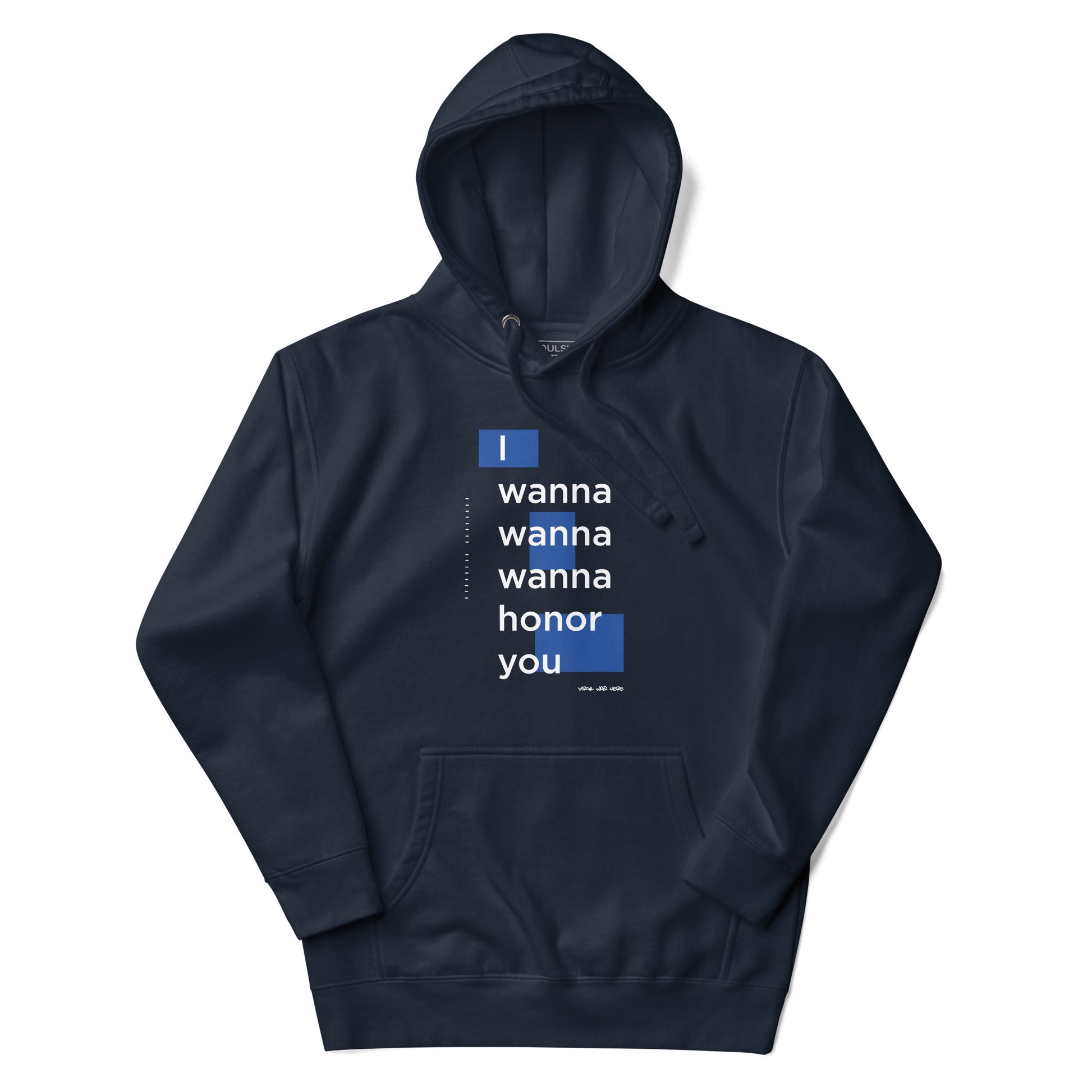 HONORABLE Hoodie (Navy Blue) - SOULSKY