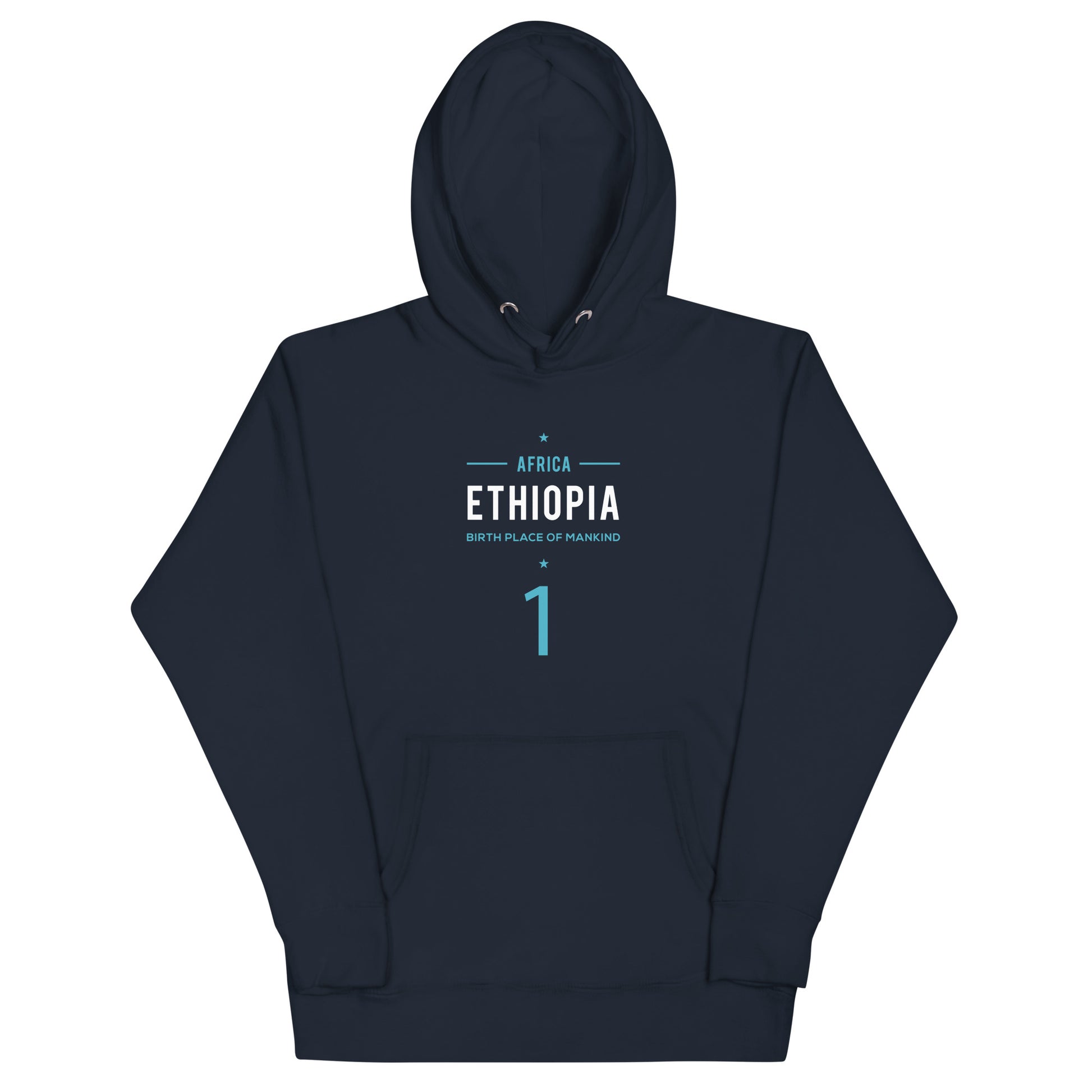 ETHIOPIA BIRTHPLACE OF MANKIND Hoodie - SOULSKY