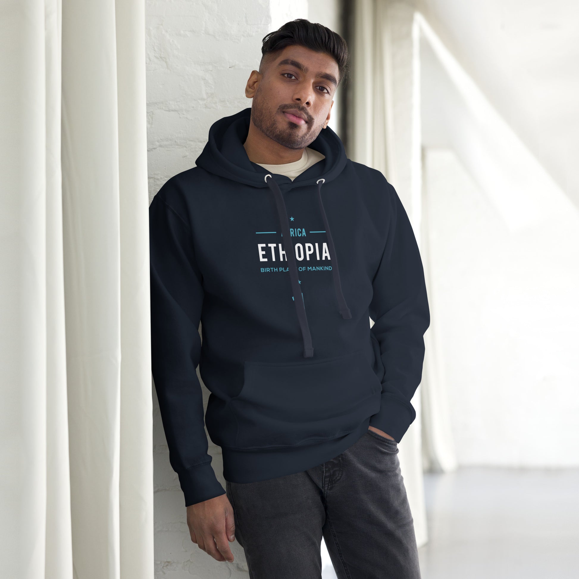 ETHIOPIA BIRTHPLACE OF MANKIND Hoodie - SOULSKY