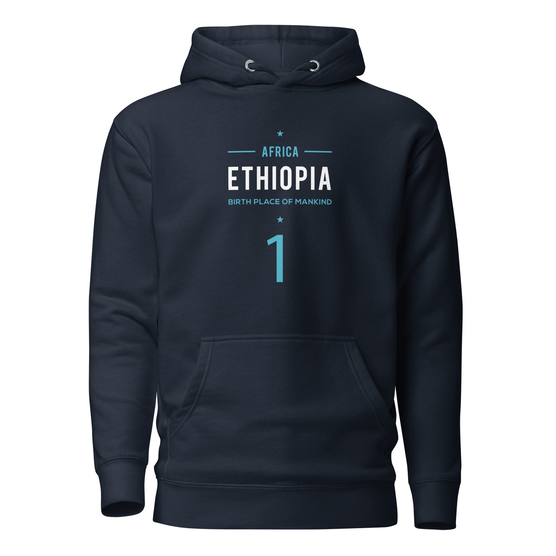 ETHIOPIA BIRTHPLACE OF MANKIND Hoodie - SOULSKY