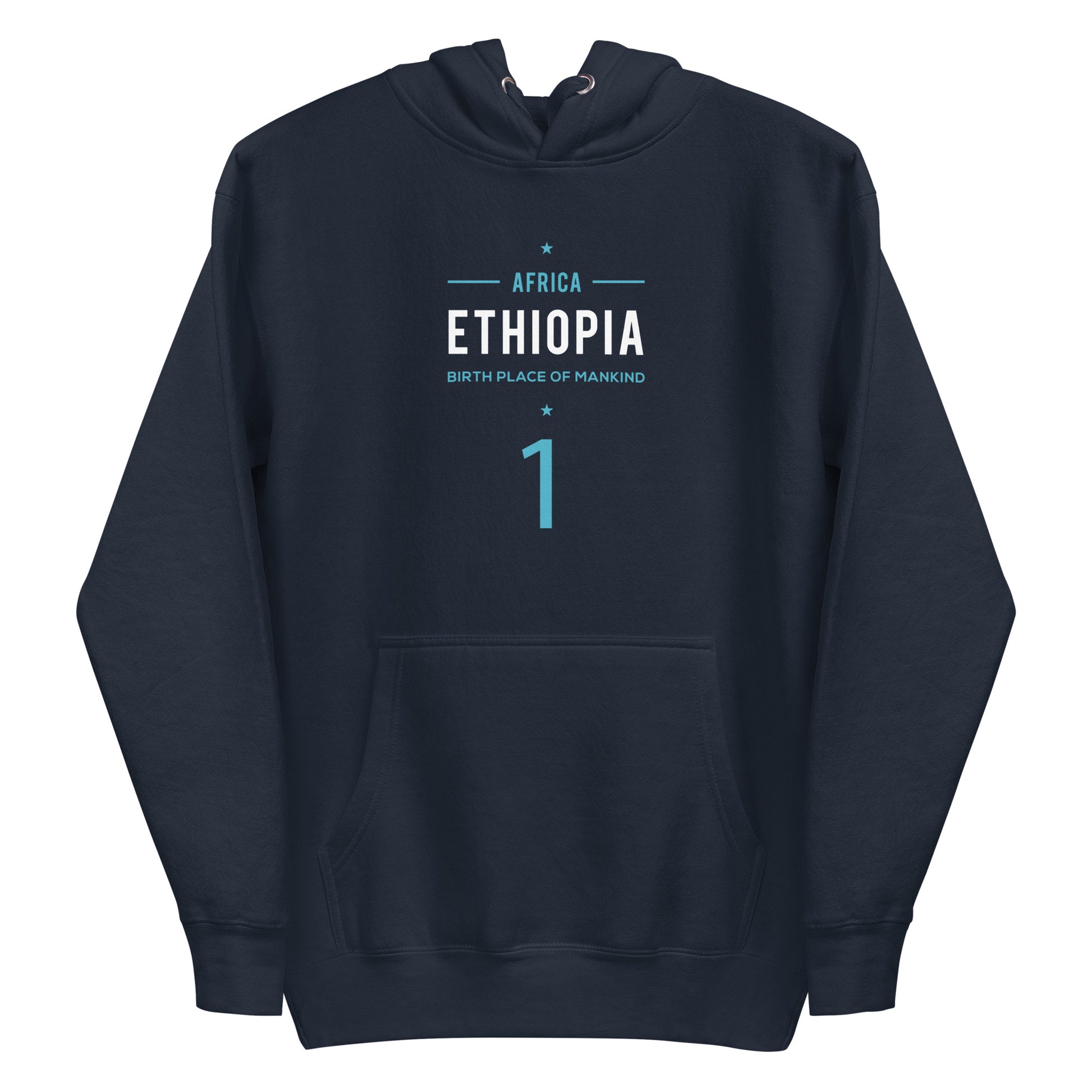 ETHIOPIA BIRTHPLACE OF MANKIND Hoodie - SOULSKY