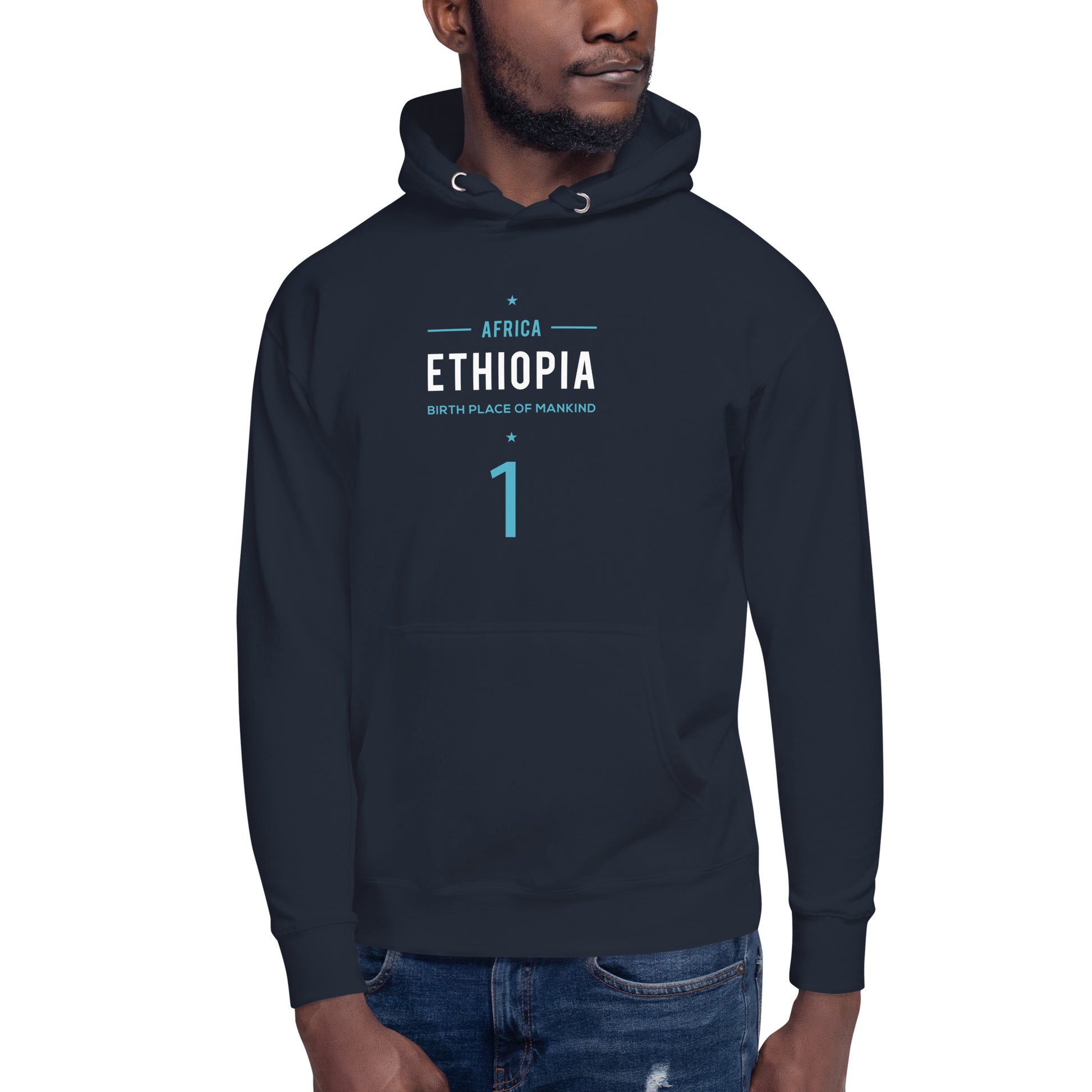 ETHIOPIA BIRTHPLACE OF MANKIND Hoodie - SOULSKY
