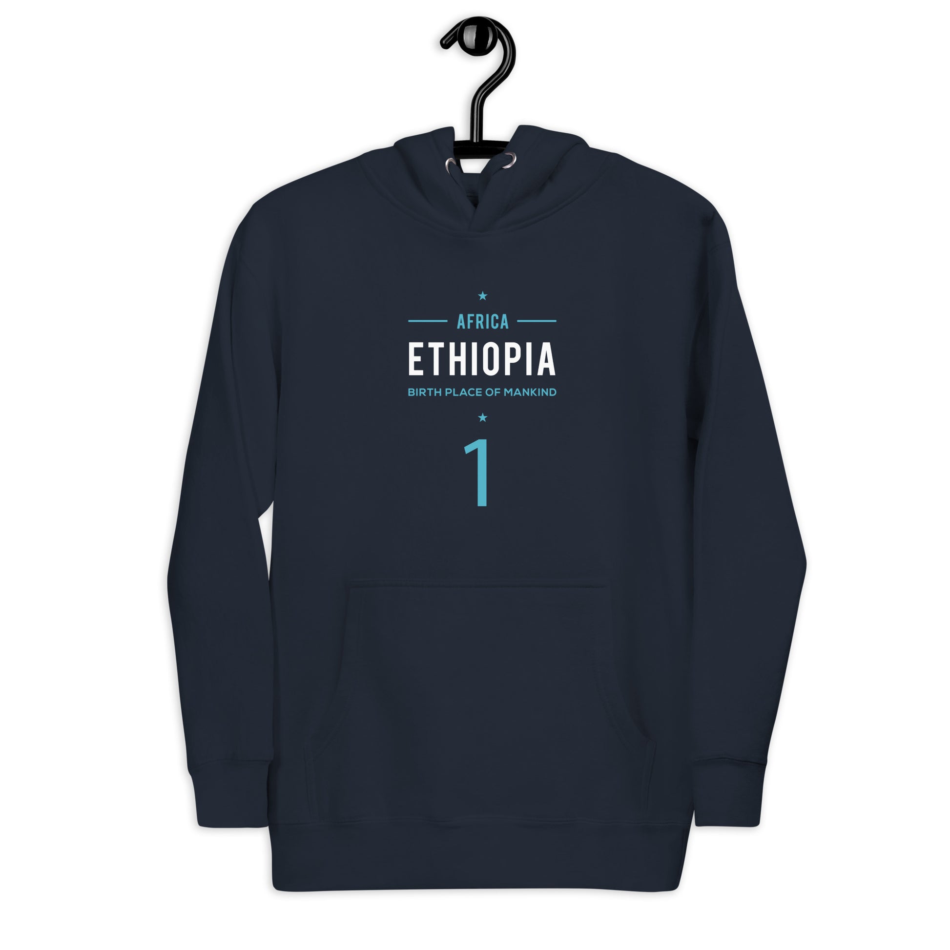 ETHIOPIA BIRTHPLACE OF MANKIND Hoodie - SOULSKY