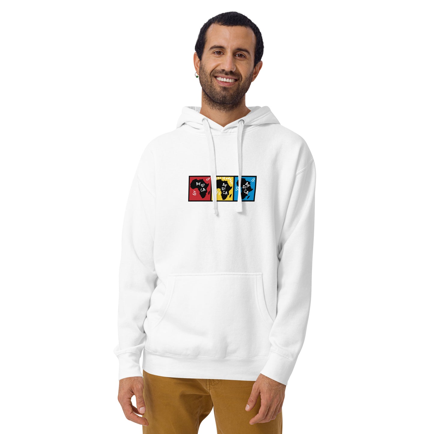 AFRICA PRIMARY Hoodie (White)