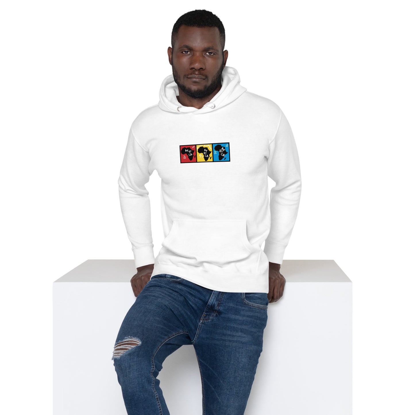 AFRICA PRIMARY Hoodie (White)