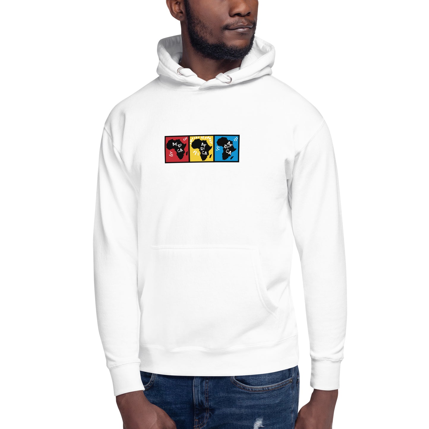 AFRICA PRIMARY Hoodie (White)