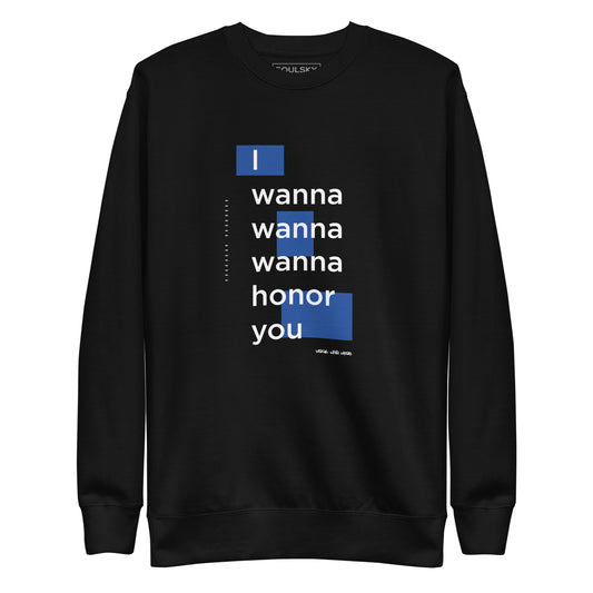 HONORABLE Sweatshirt (Black)