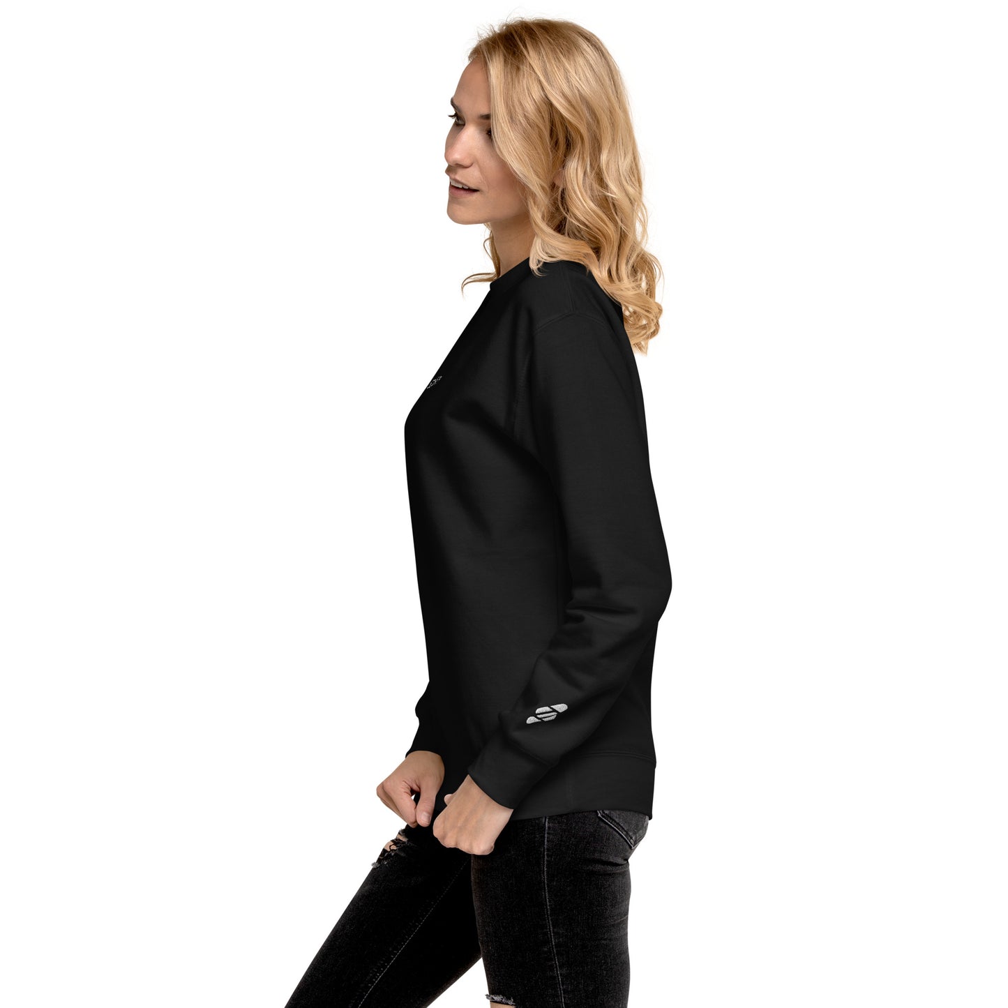 SOULSKY Classic Crew Sweatshirt - Black