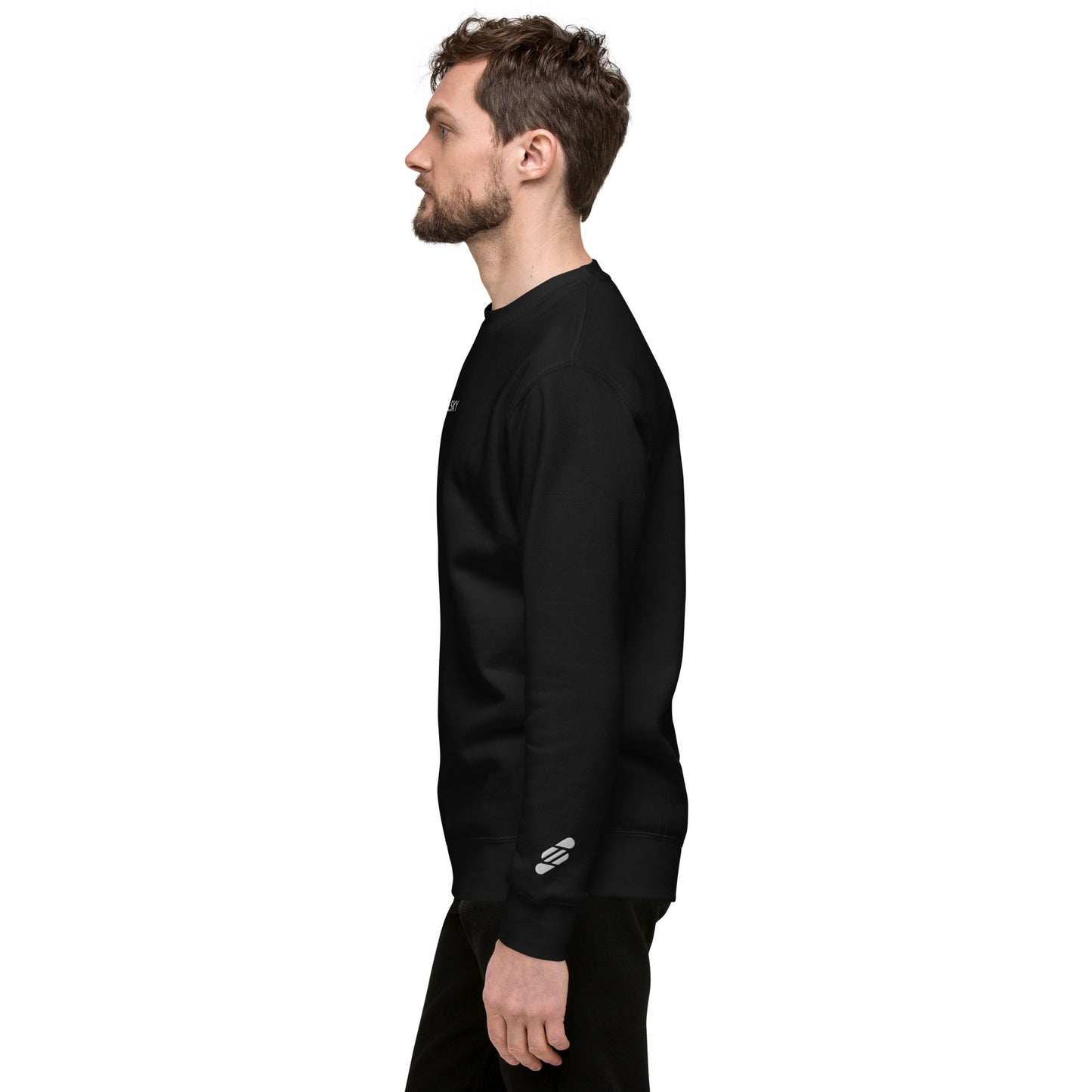 SOULSKY Classic Crew Sweatshirt - Black