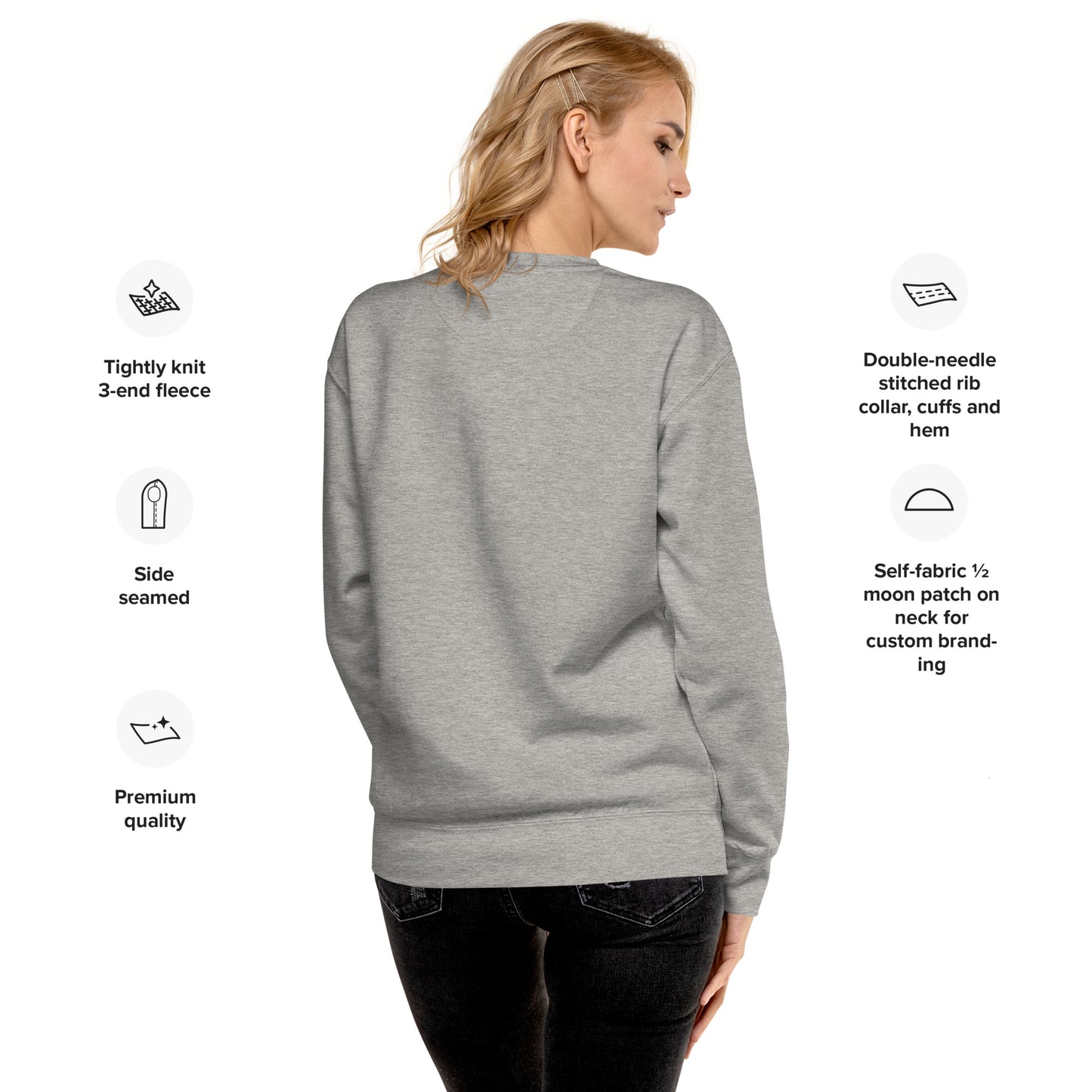 SIGUE A TU CORAZON (Listen to Your Heart) Sweatshirt (Gray)