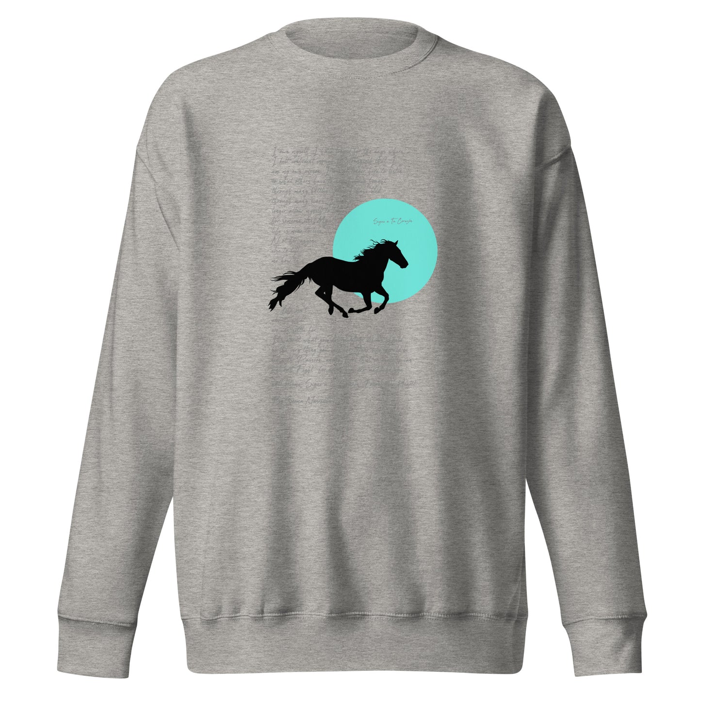 SIGUE A TU CORAZON (Listen to Your Heart) Sweatshirt (Gray)