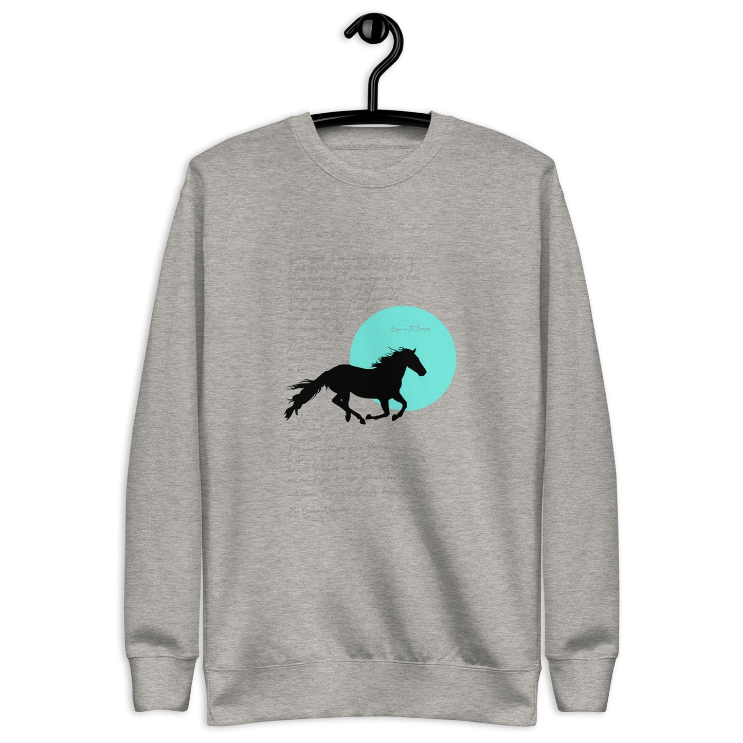 SIGUE A TU CORAZON (Listen to Your Heart) Sweatshirt (Gray)