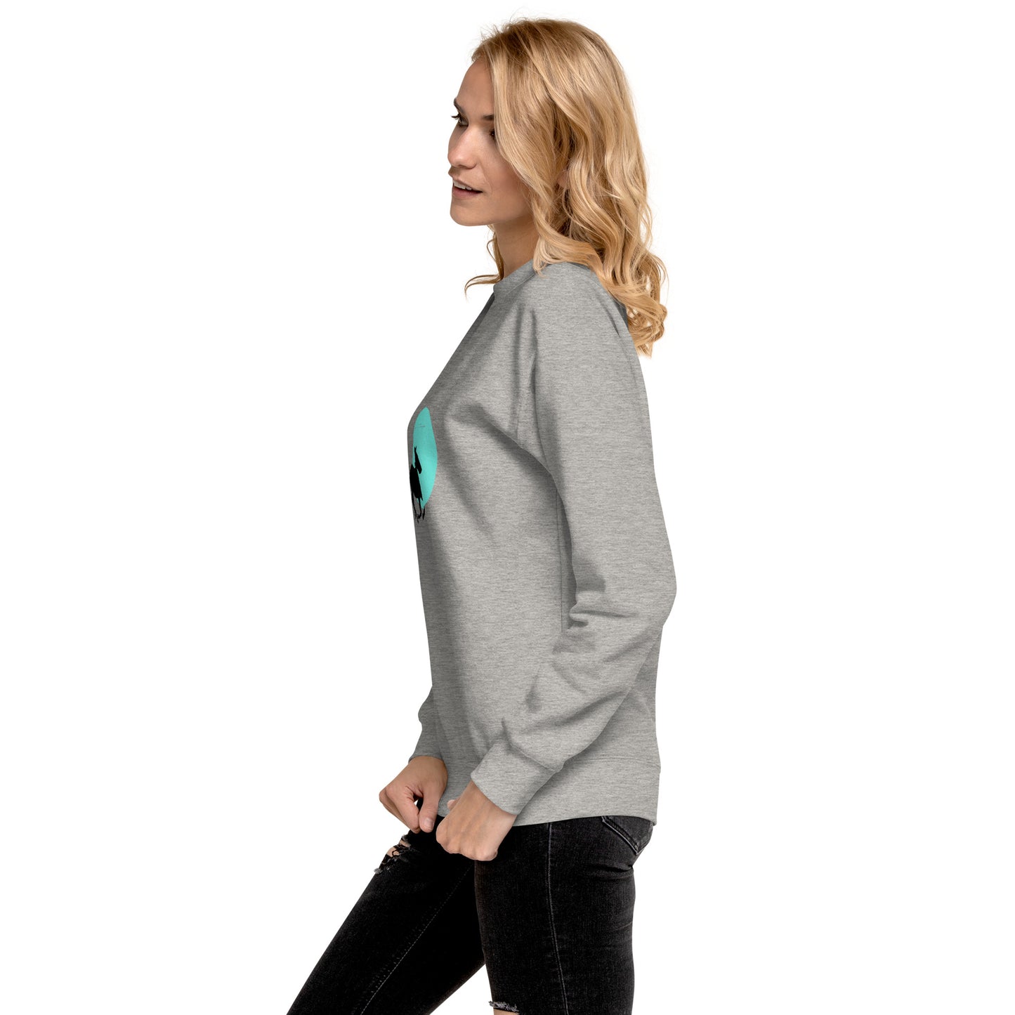 SIGUE A TU CORAZON (Listen to Your Heart) Sweatshirt (Gray)