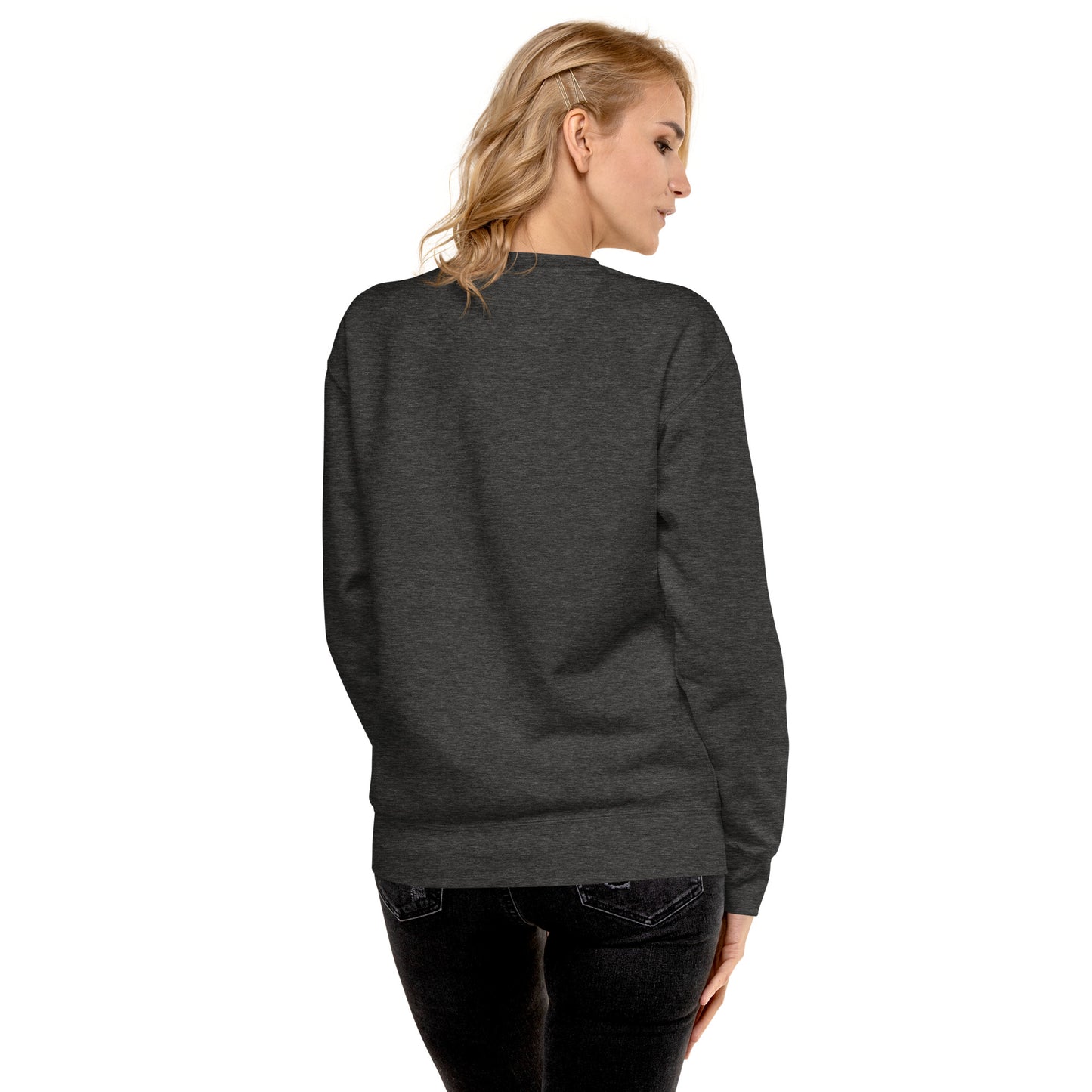 SOULSKY Classic Crew Sweatshirt - Charcoal Gray