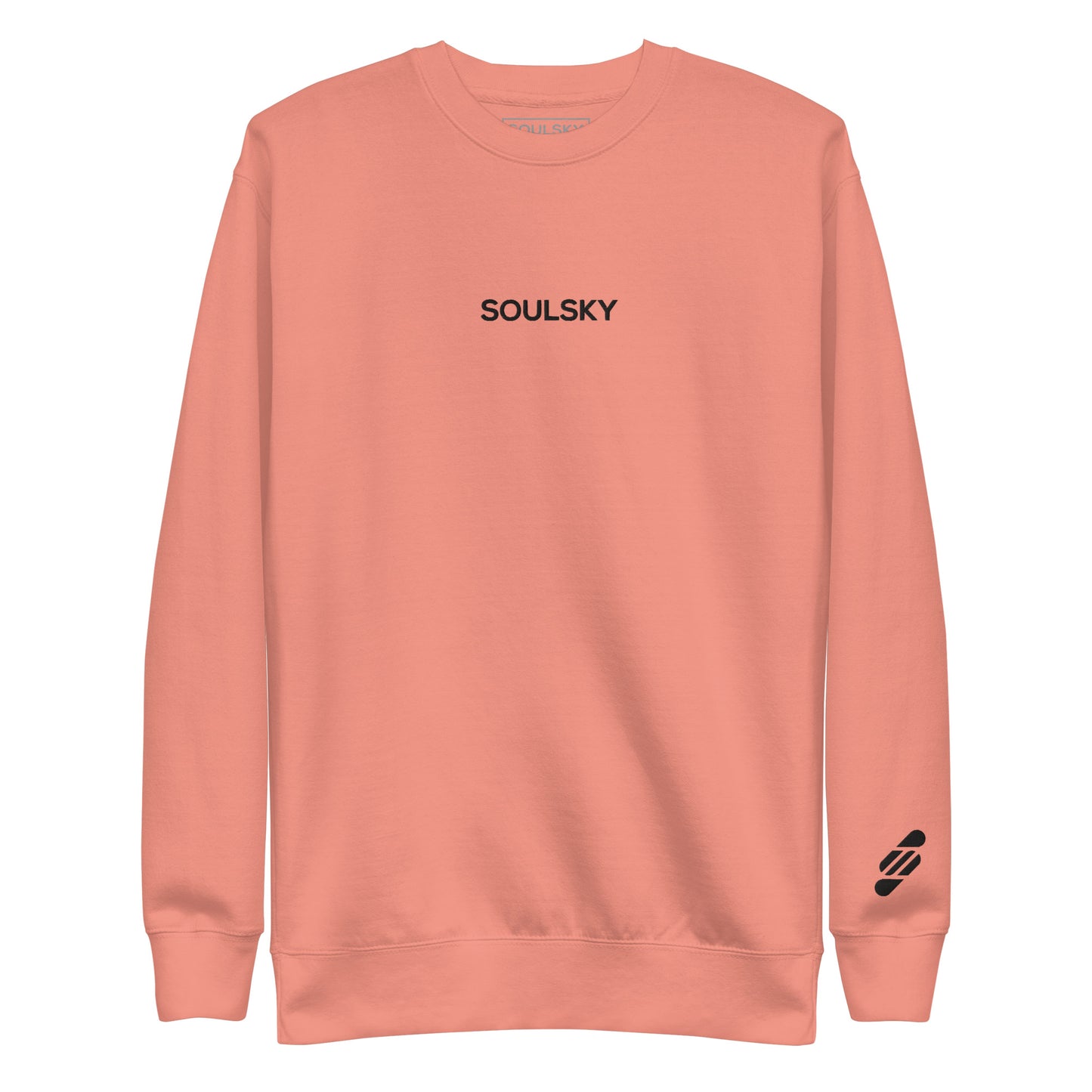 SOULSKY Classic Crew Sweatshirt - Pink