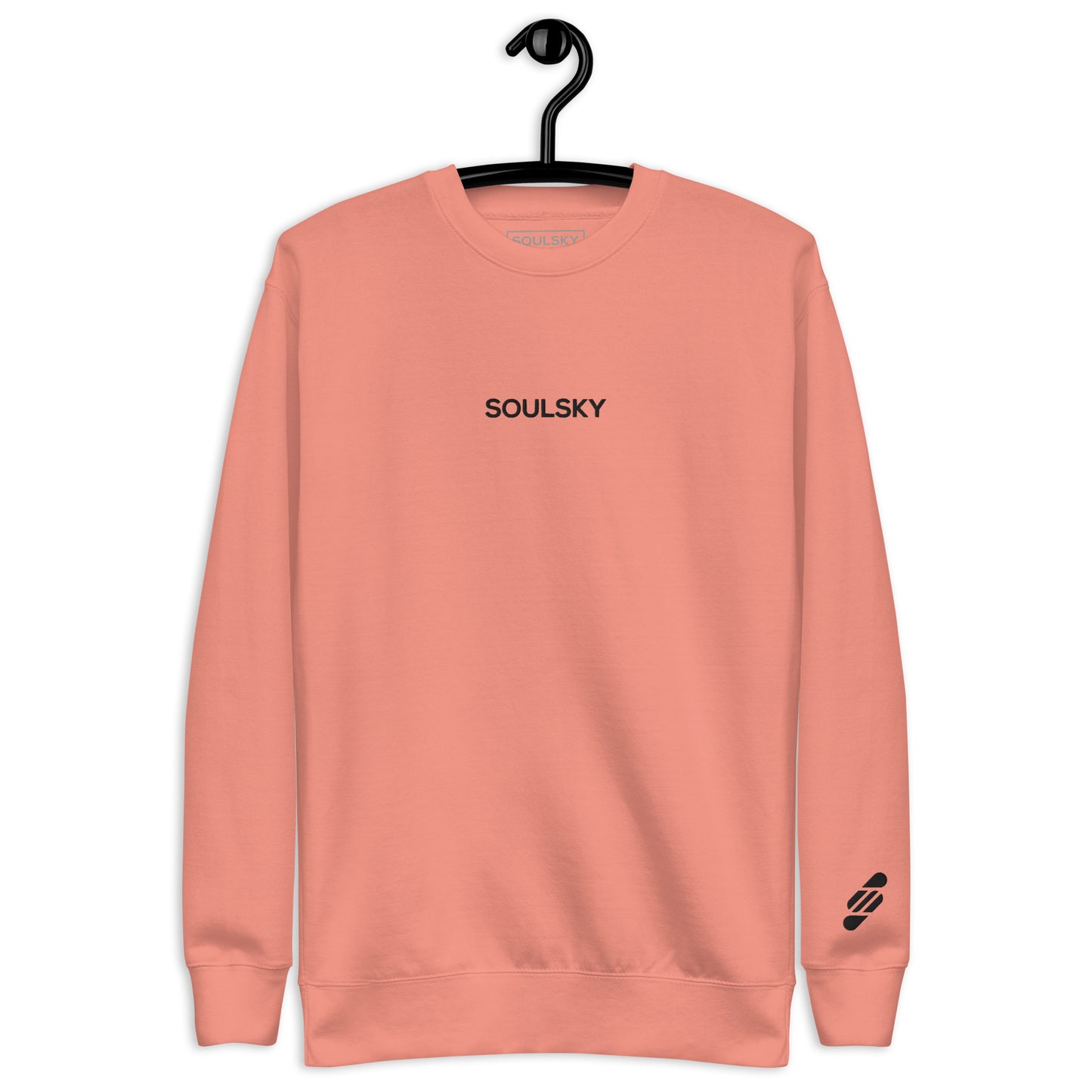 SOULSKY Classic Crew Sweatshirt - Pink