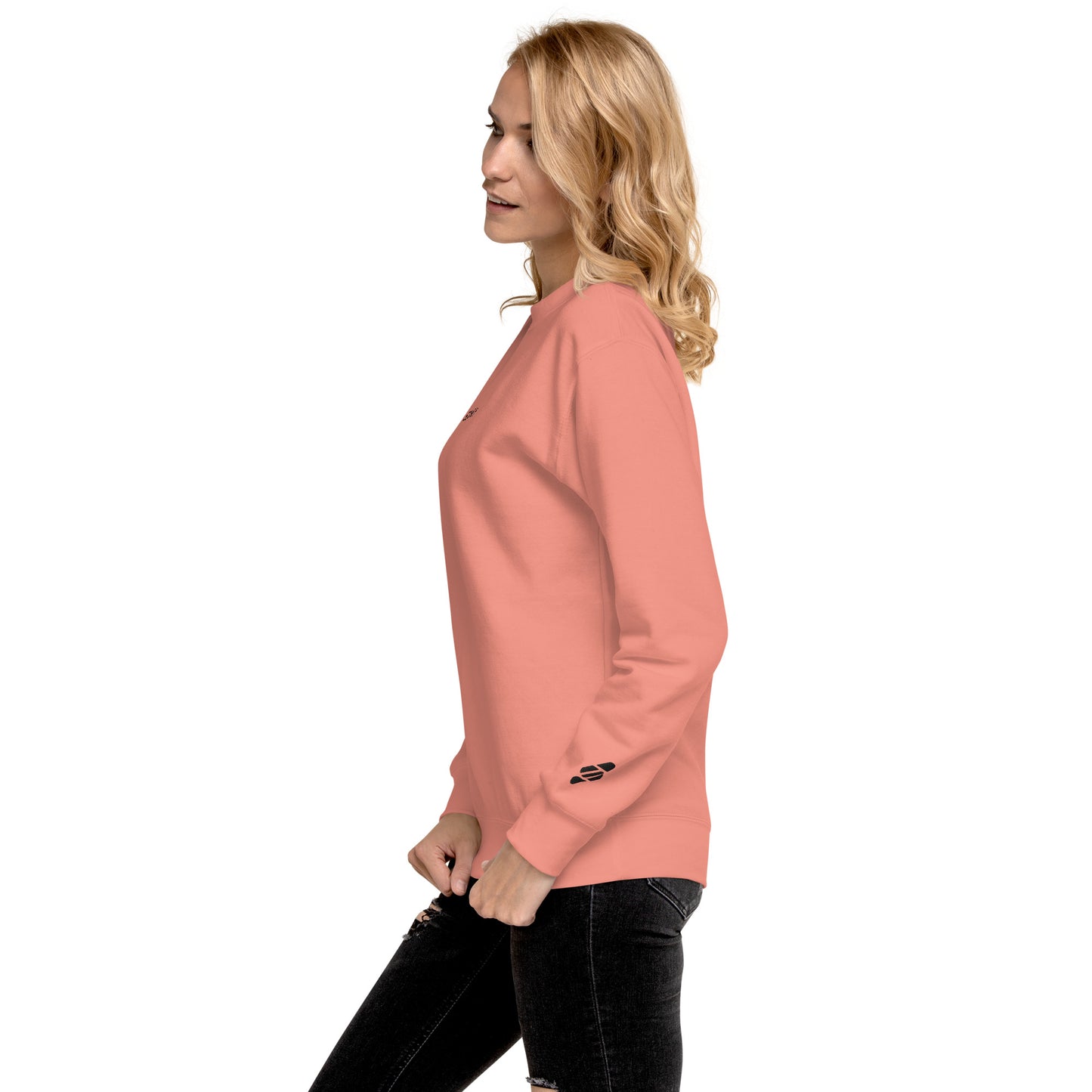 SOULSKY Classic Crew Sweatshirt - Pink