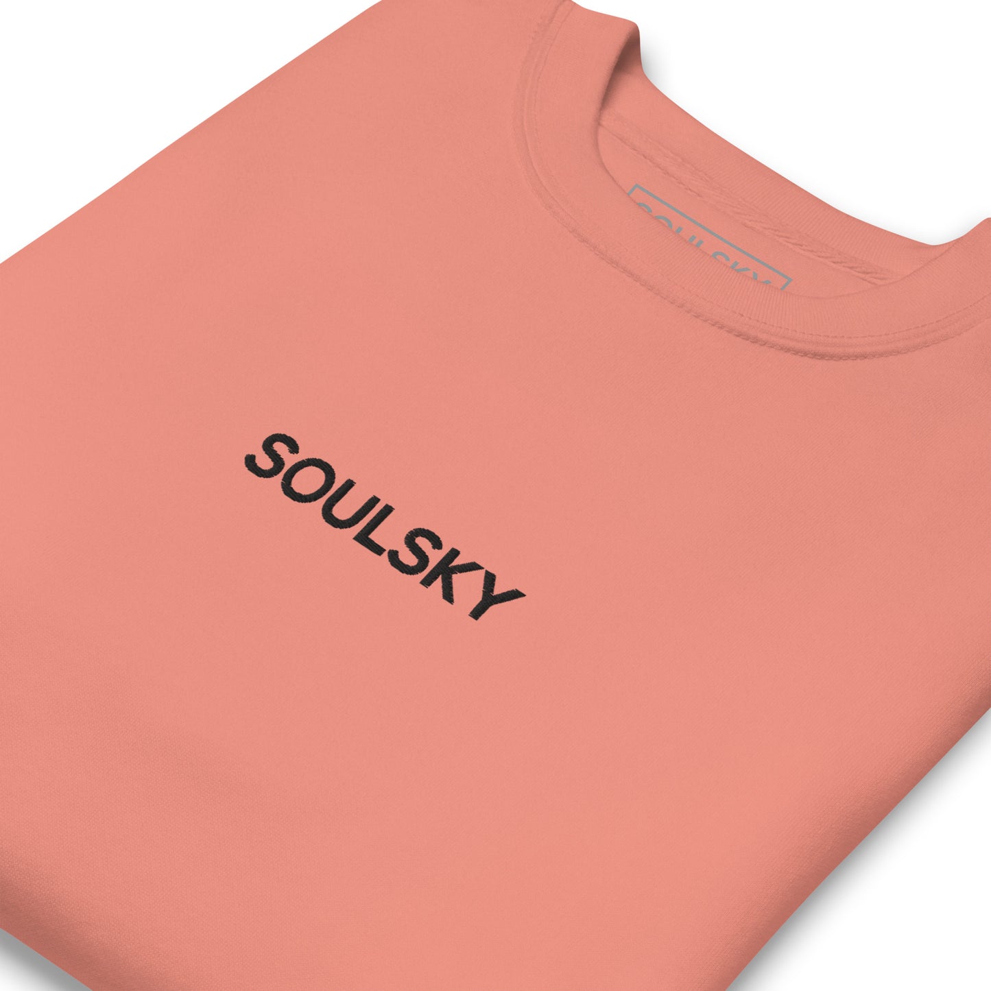 SOULSKY Classic Crew Sweatshirt - Pink
