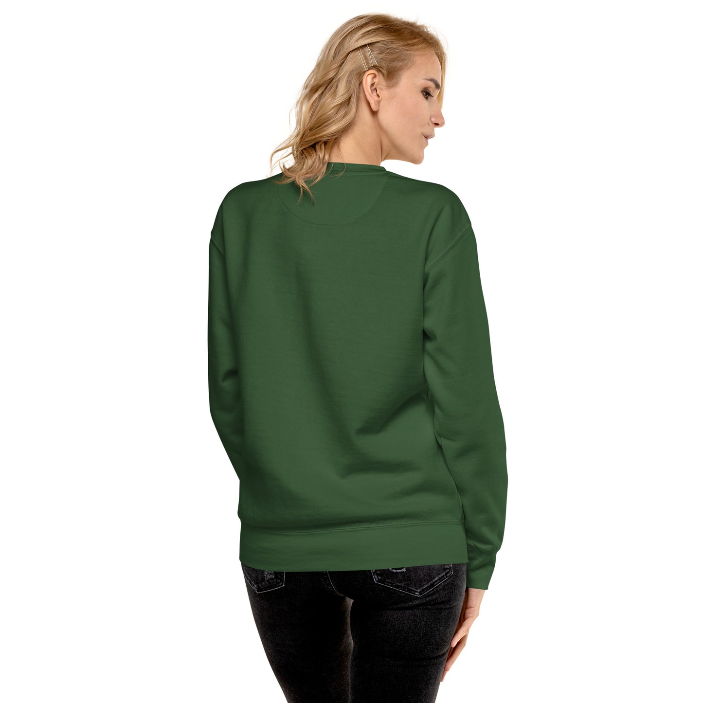 SOULSKY Classic Crew Sweatshirt - Forest Green