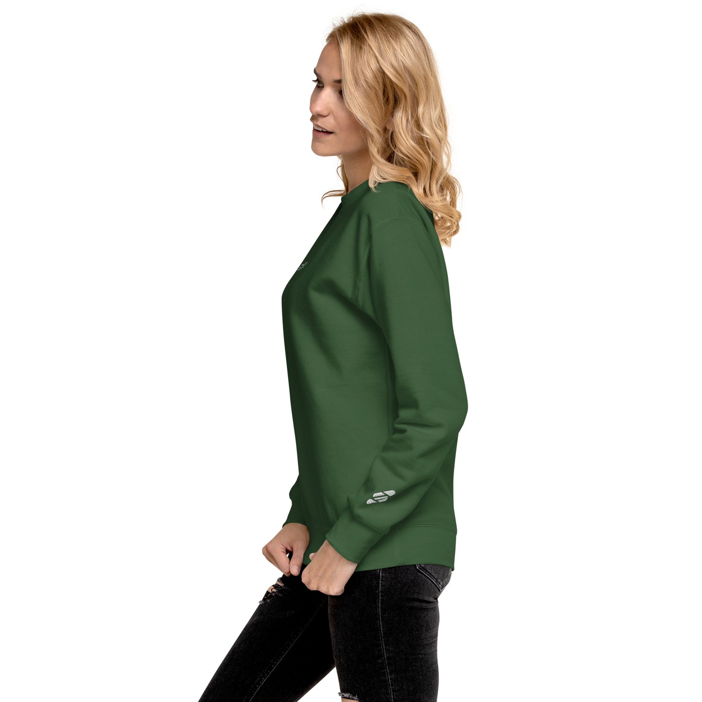 SOULSKY Classic Crew Sweatshirt - Forest Green