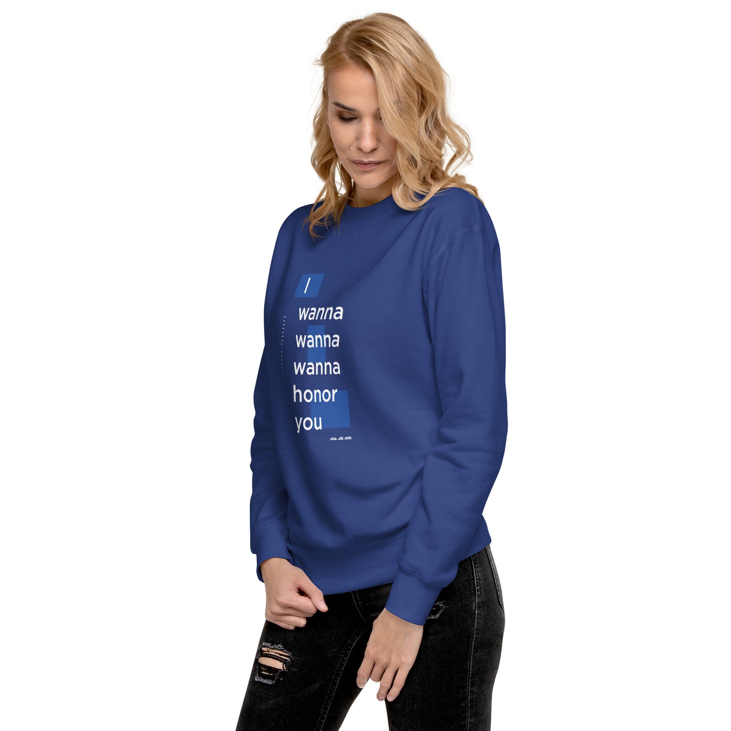 HONORABLE Sweatshirt (Royal Blue)